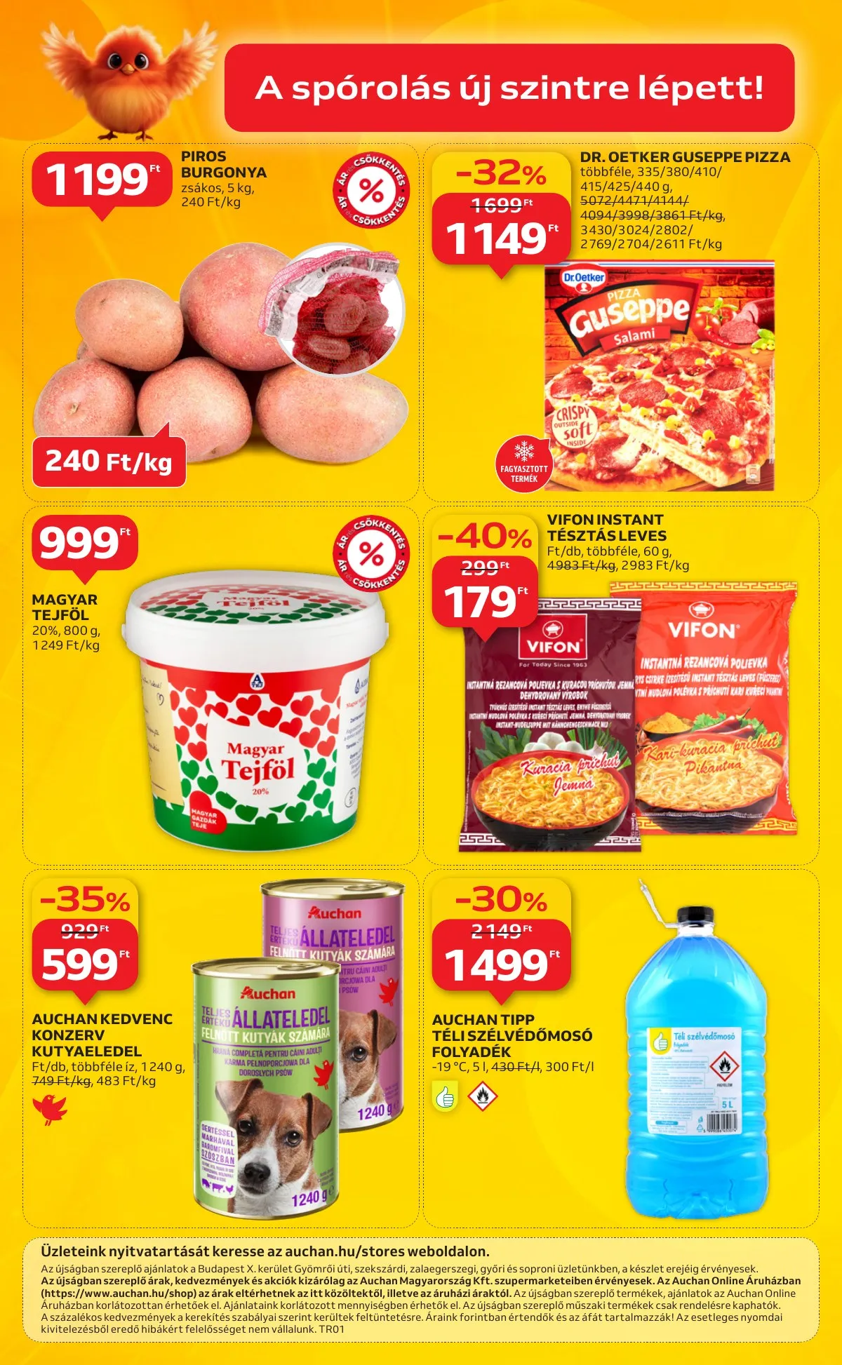 Auchan akciós újság Szupermarket 01.02–01.07 – 12. oldal