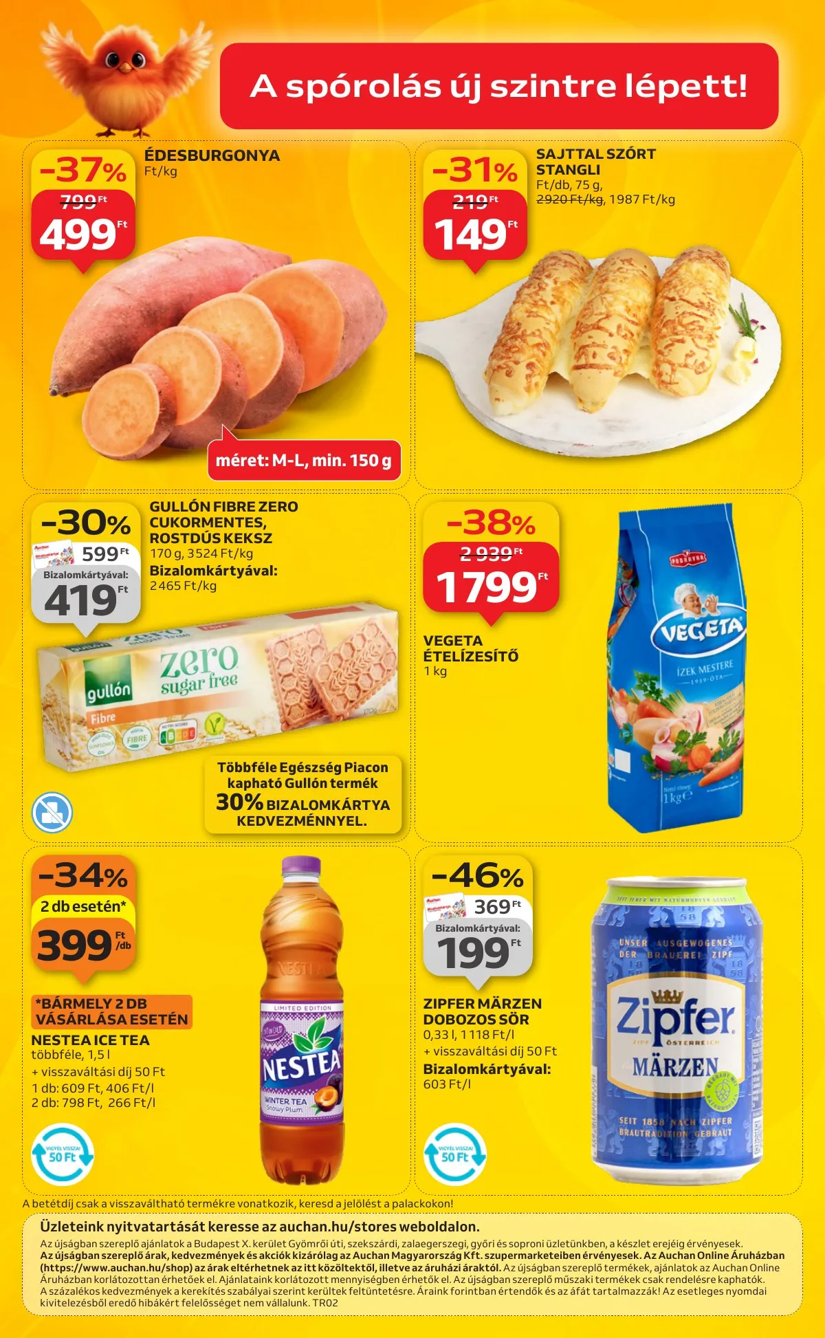Auchan akciós újság Szupermarket 01.08–01.14 – 16. oldal