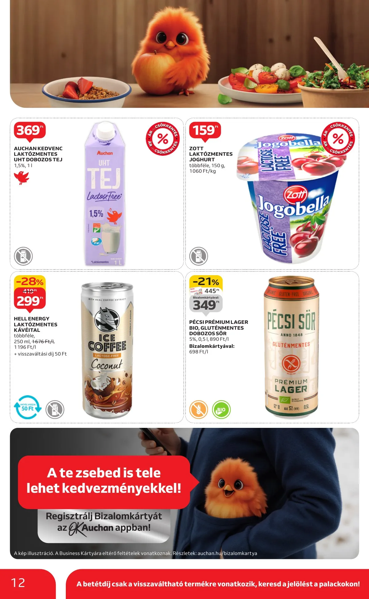Auchan akciós újság Szupermarket 01.15–01.21 – 12. oldal