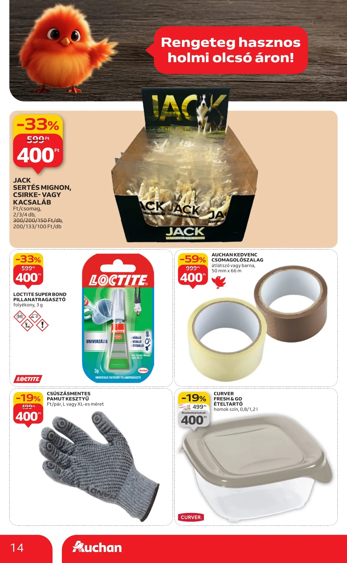 Auchan akciós újság Szupermarket 01.15–01.21 – 14. oldal