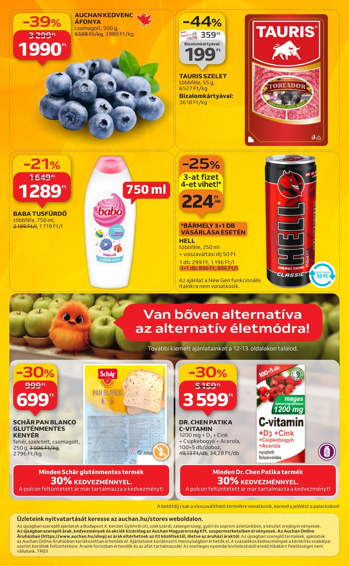 Auchan akciós újság Szupermarket 01.15–01.21 – 16. oldal