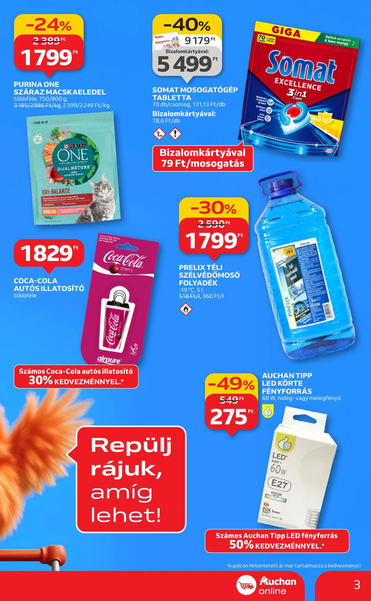 Auchan akciós újság Szupermarket 01.15–01.21 – 3. oldal