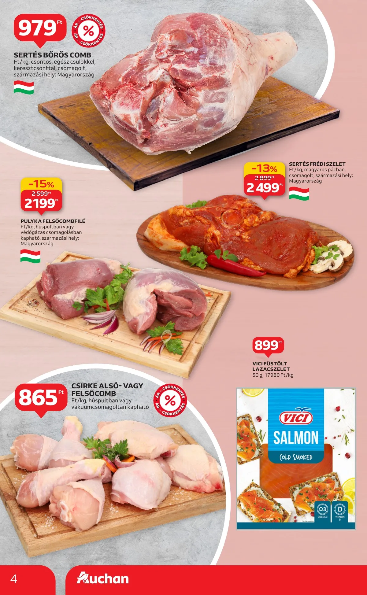 Auchan akciós újság Szupermarket 01.15–01.21 – 4. oldal