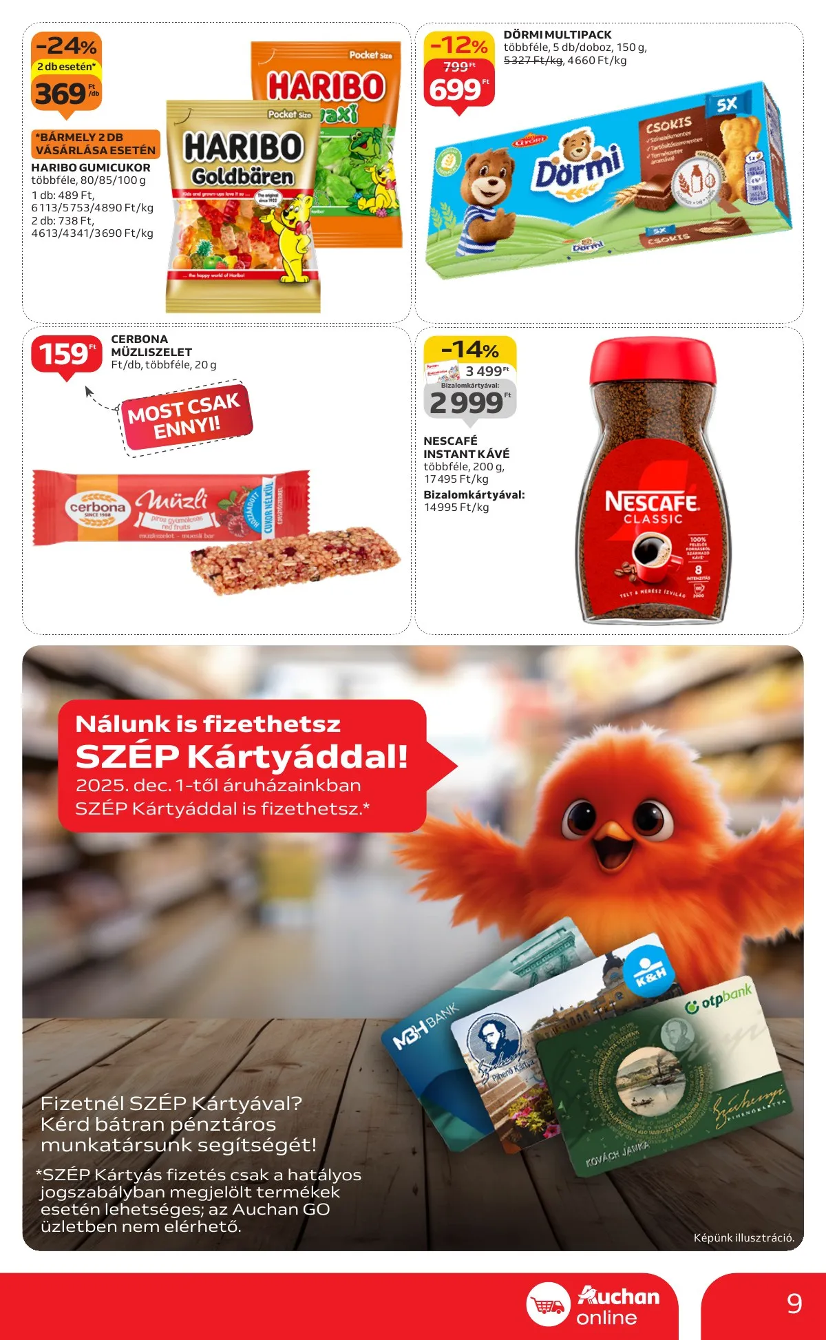 Auchan akciós újság Szupermarket 01.15–01.21 – 9. oldal