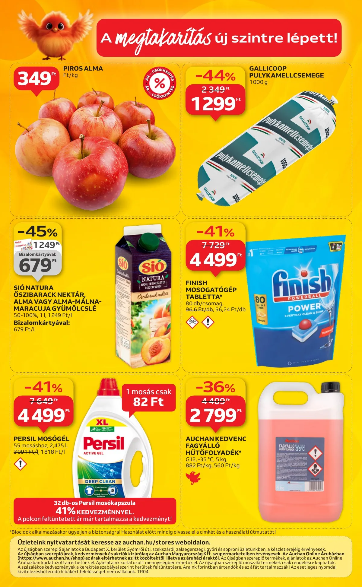 Auchan akciós újság Szupermarket 01.22–01.28 – 12. oldal