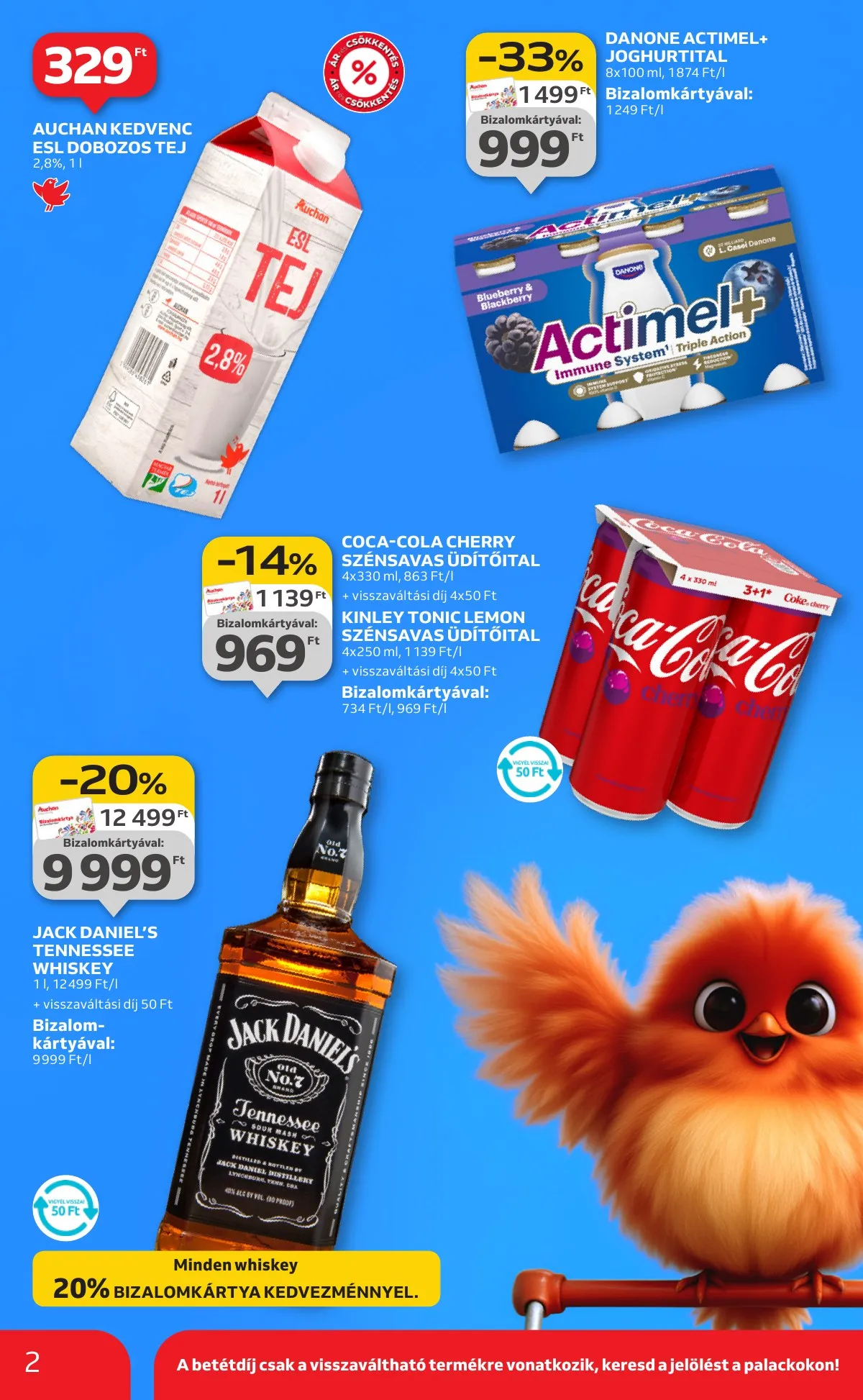 Auchan akciós újság Szupermarket 01.22–01.28 – 2. oldal