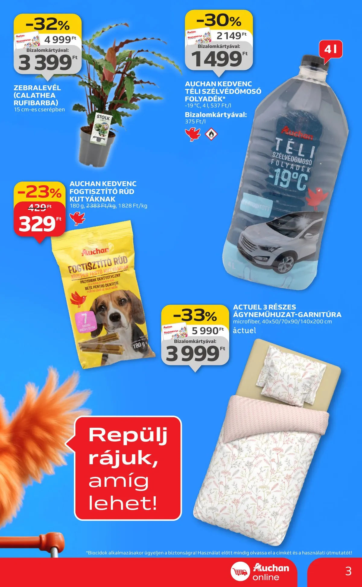 Auchan akciós újság Szupermarket 01.22–01.28 – 3. oldal
