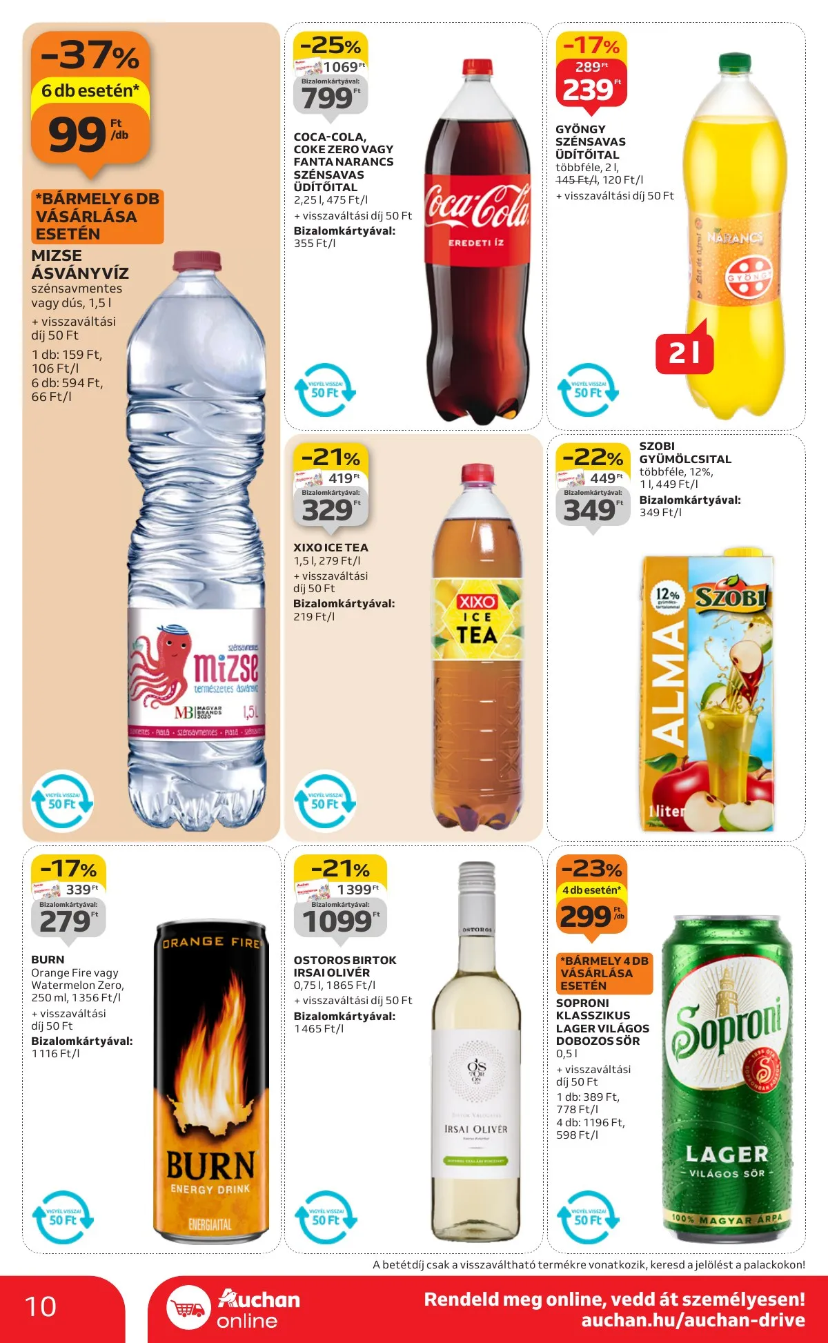 Auchan akciós újság Szupermarket 01.29–02.04 – 10. oldal