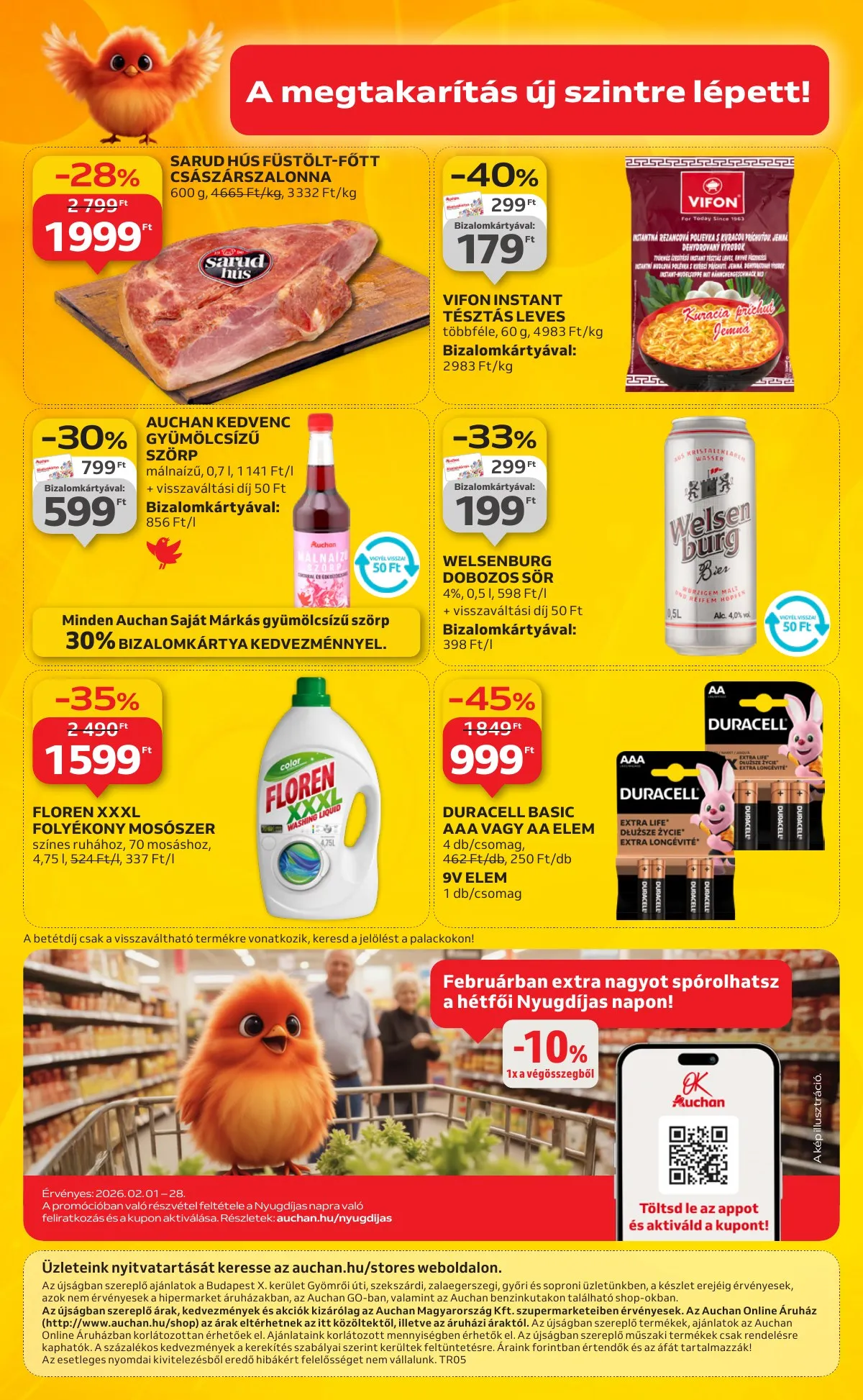 Auchan akciós újság Szupermarket 01.29–02.04 – 12. oldal