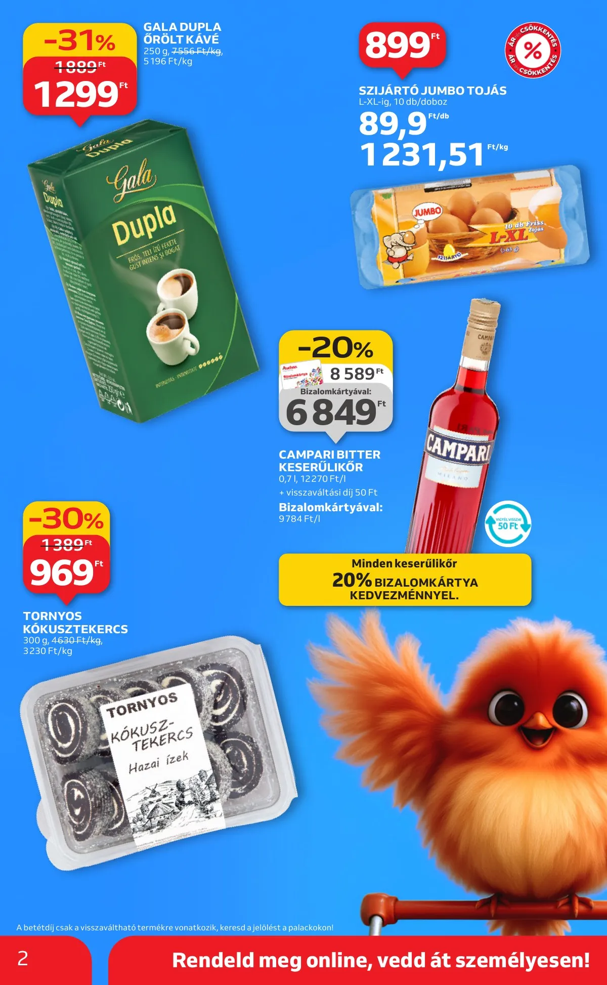 Auchan akciós újság Szupermarket 01.29–02.04 – 2. oldal