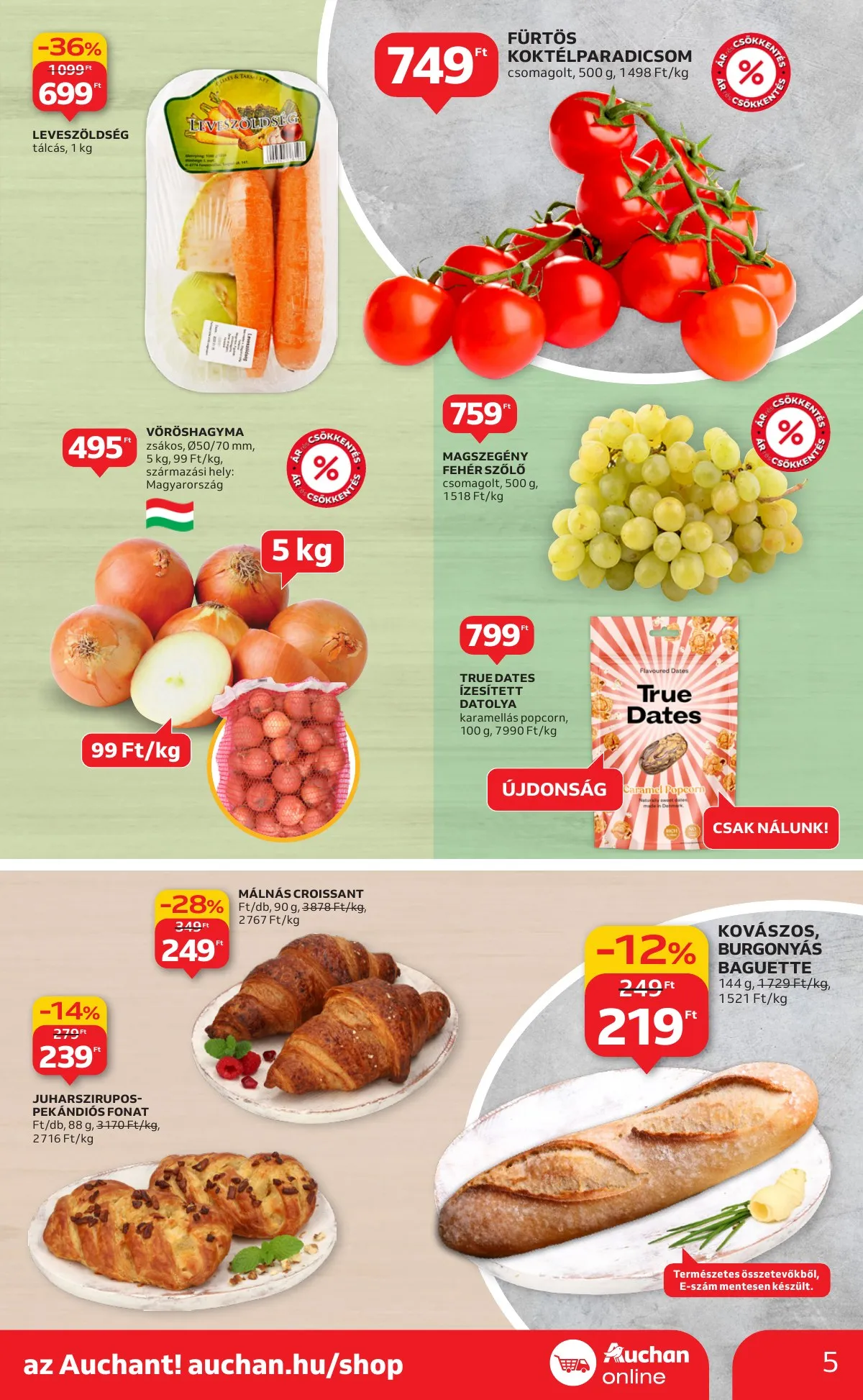 Auchan akciós újság Szupermarket 01.29–02.04 – 5. oldal