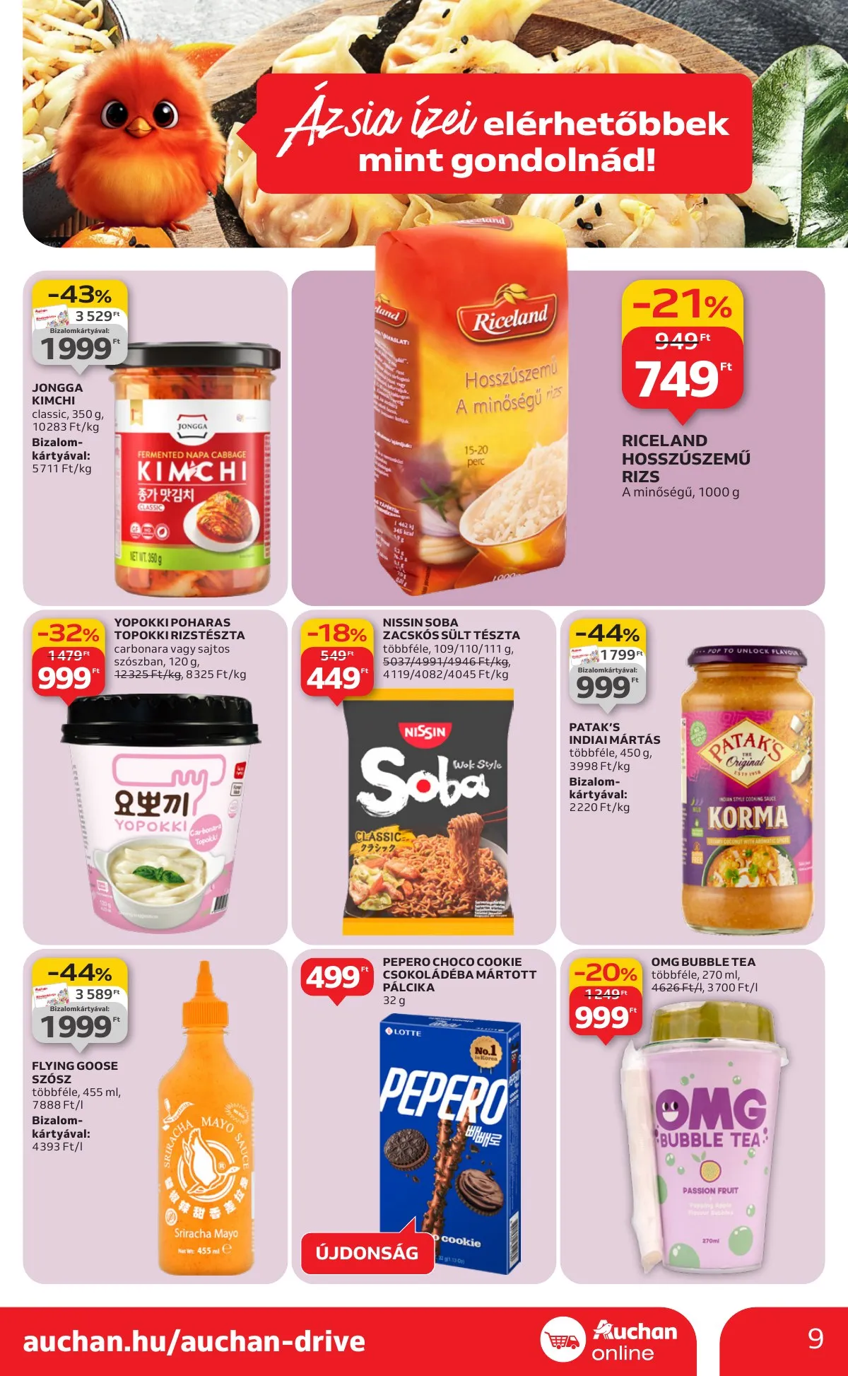 Auchan akciós újság Szupermarket 01.29–02.04 – 9. oldal
