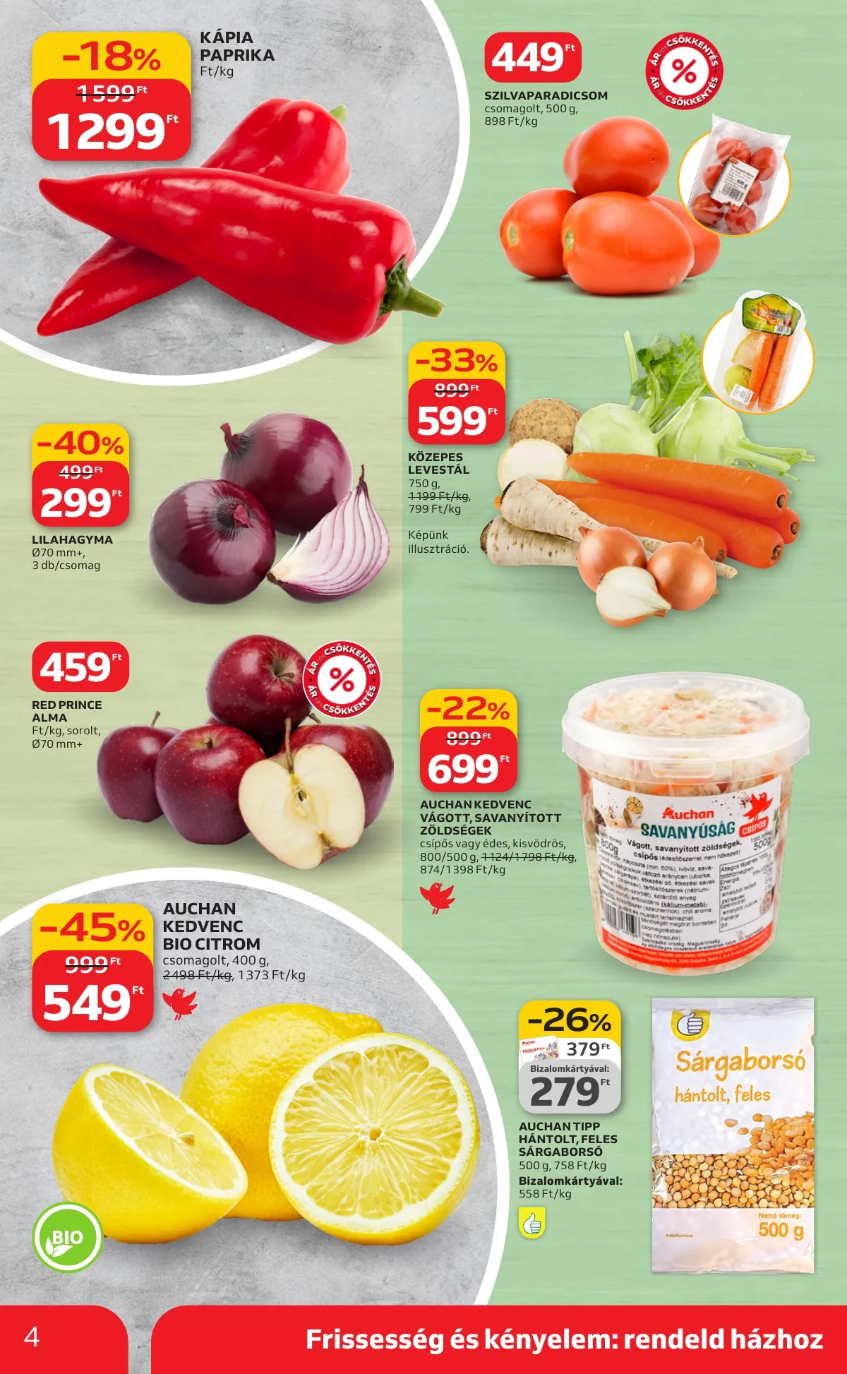 Auchan akciós újság Szupermarket 02.05–02.11 – 4. oldal