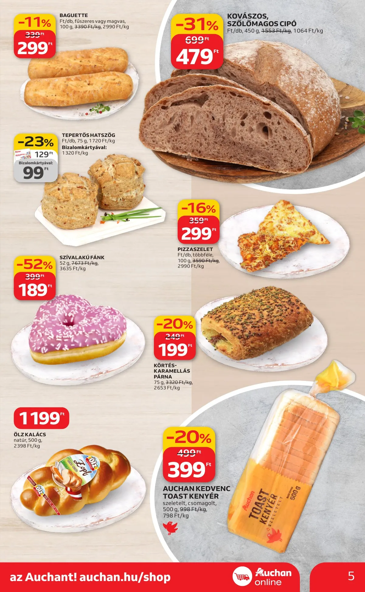 Auchan akciós újság Szupermarket 02.05–02.11 – 5. oldal