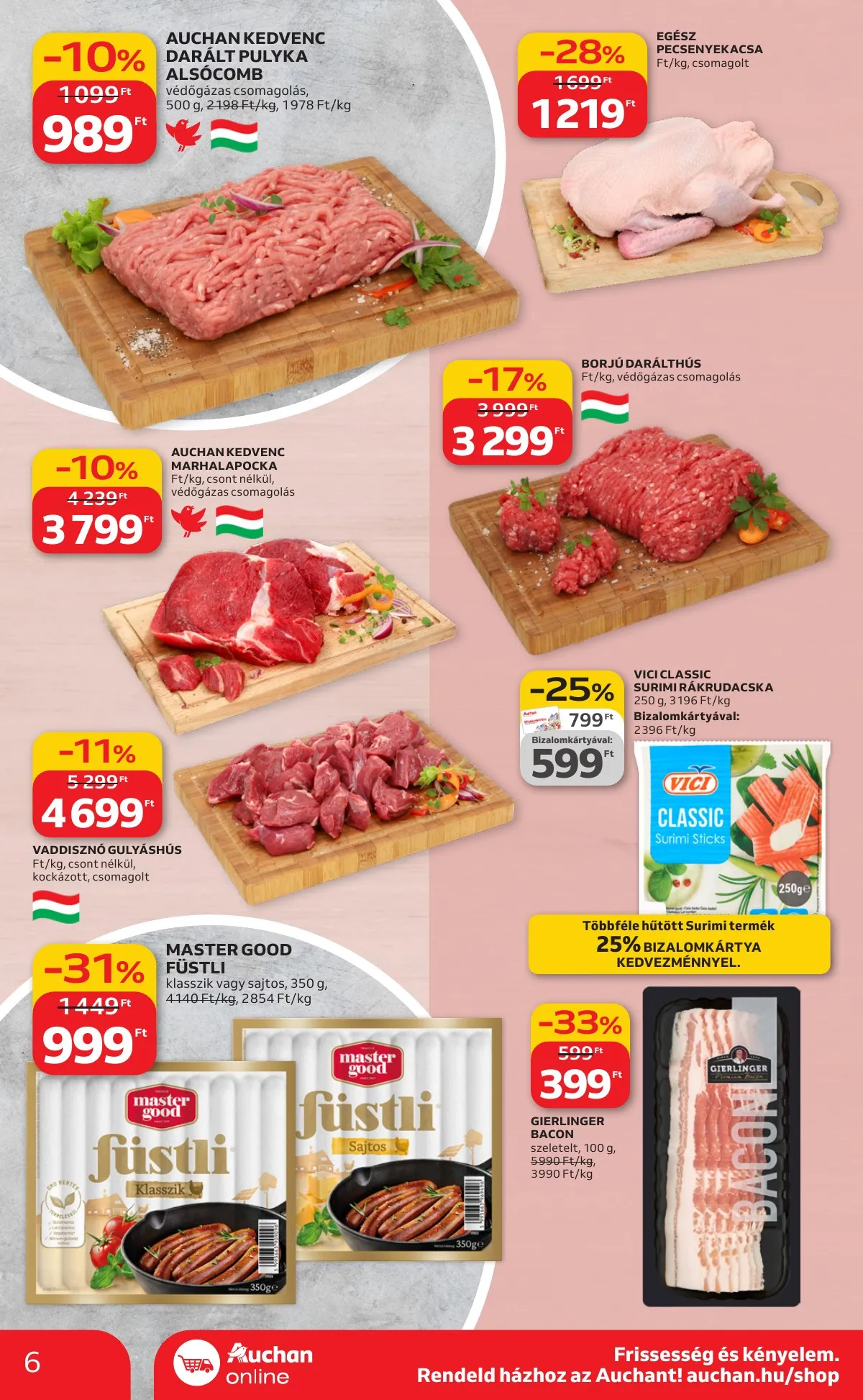 Auchan akciós újság Szupermarket 02.05–02.11 – 6. oldal