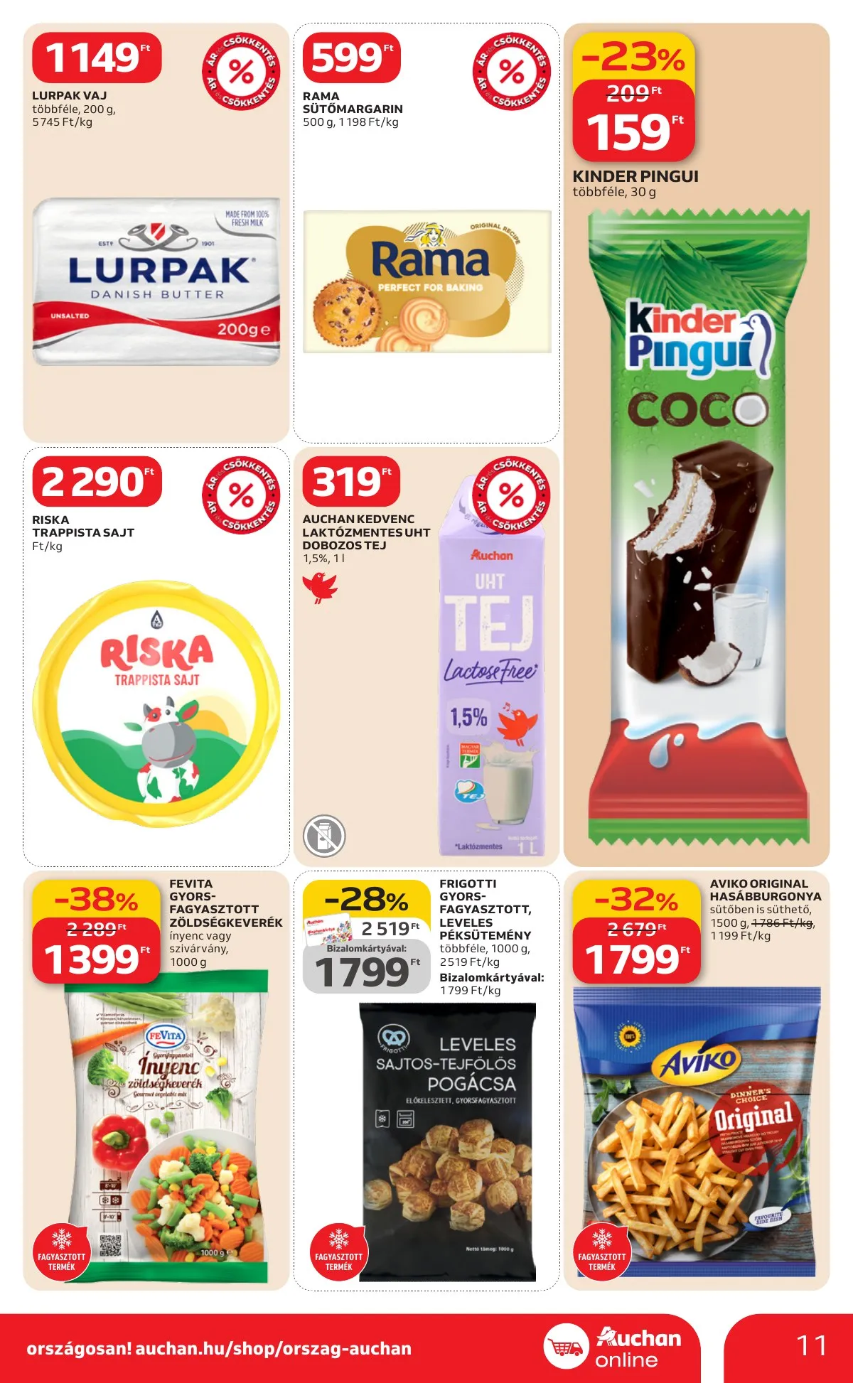 Auchan akciós újság Szupermarket 02.19–02.25 – 11. oldal