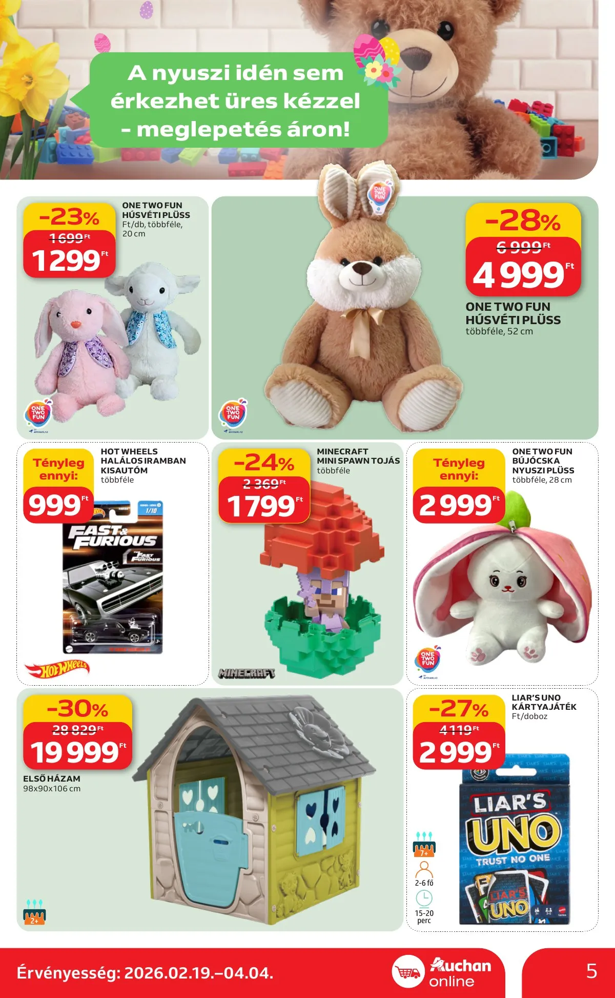 Auchan akciós újság Szupermarket 02.19–02.25 – 5. oldal