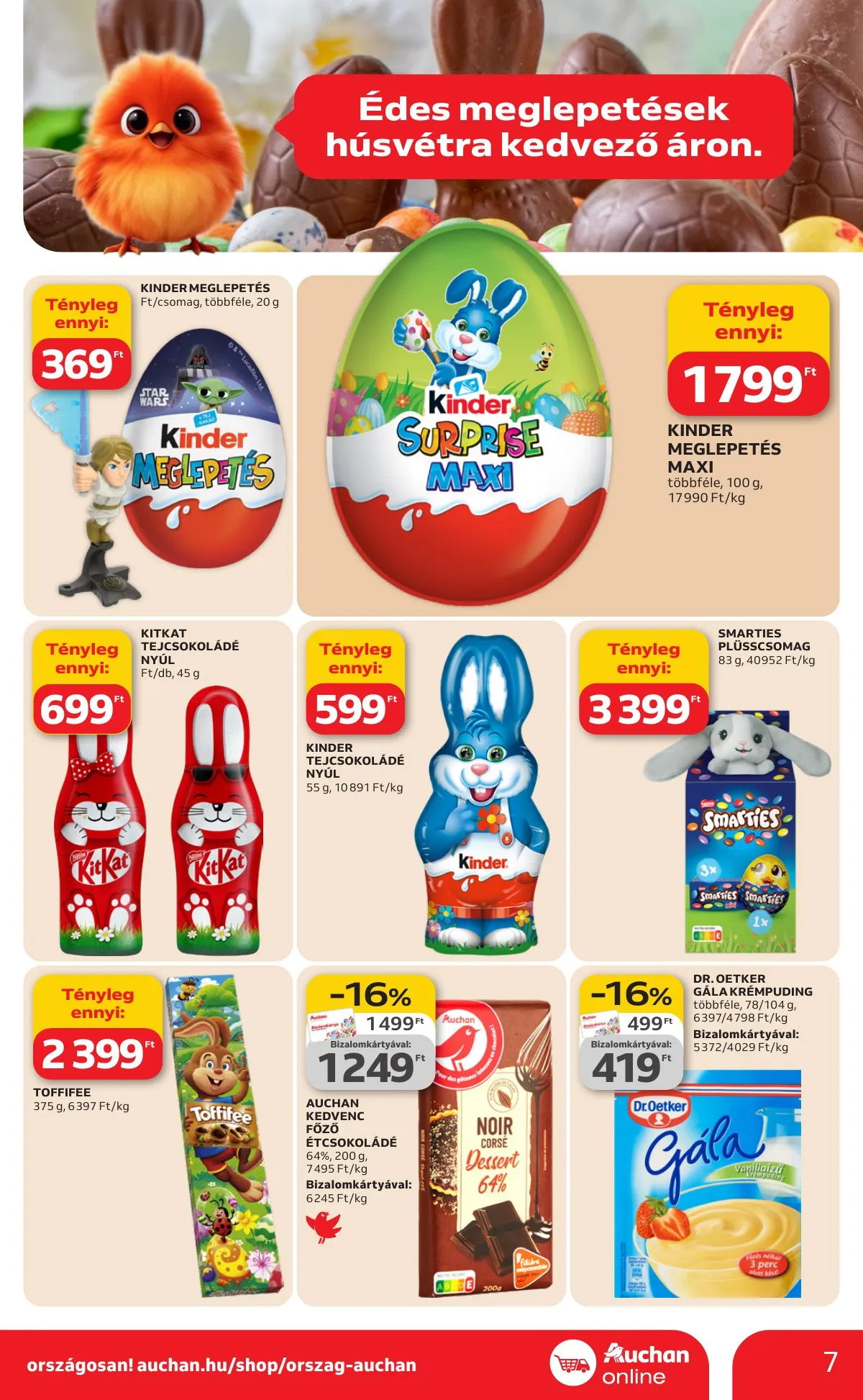 Auchan akciós újság Szupermarket 02.19–02.25 – 7. oldal