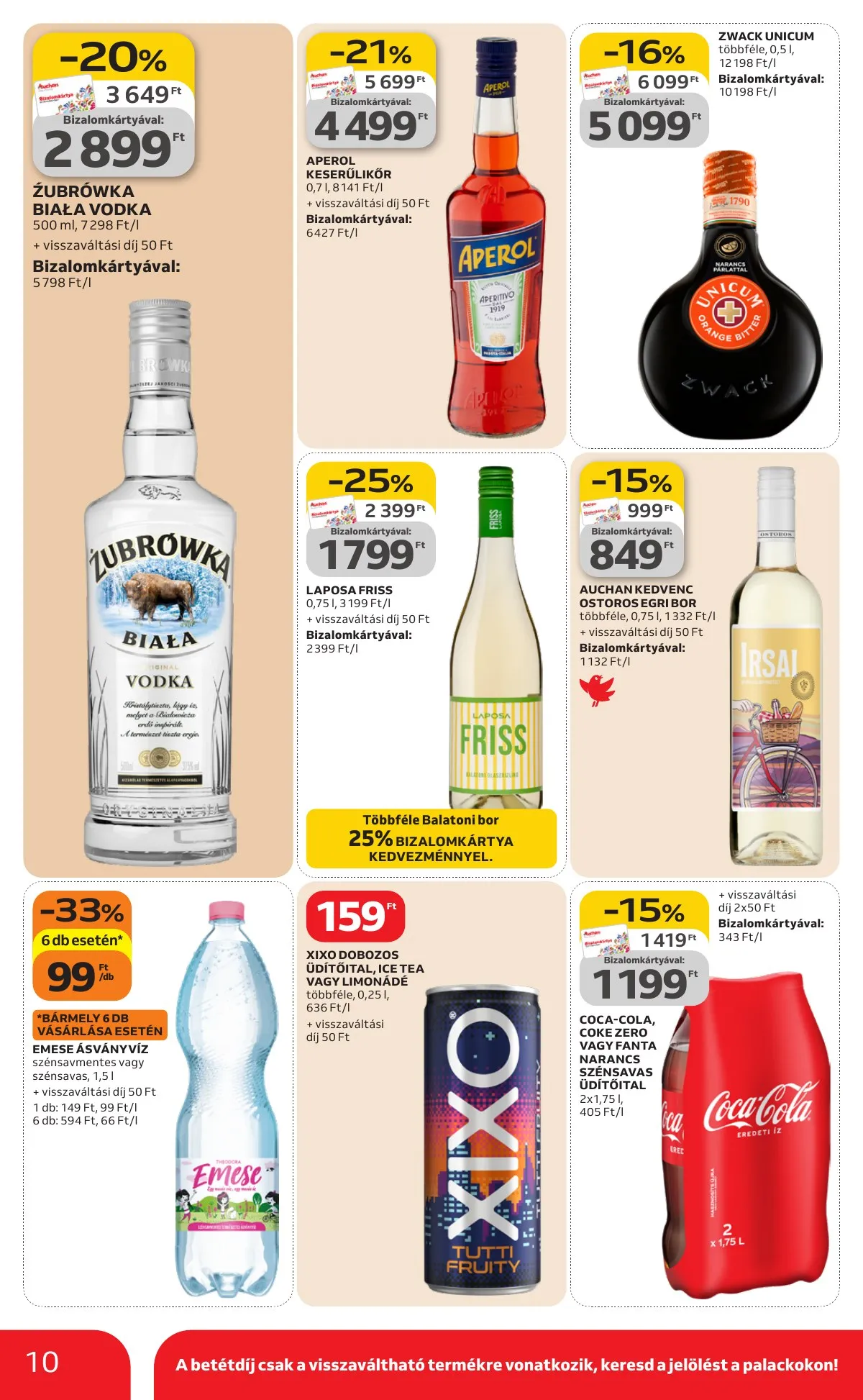 Auchan akciós újság Szupermarket 02.26–03.04 – 10. oldal