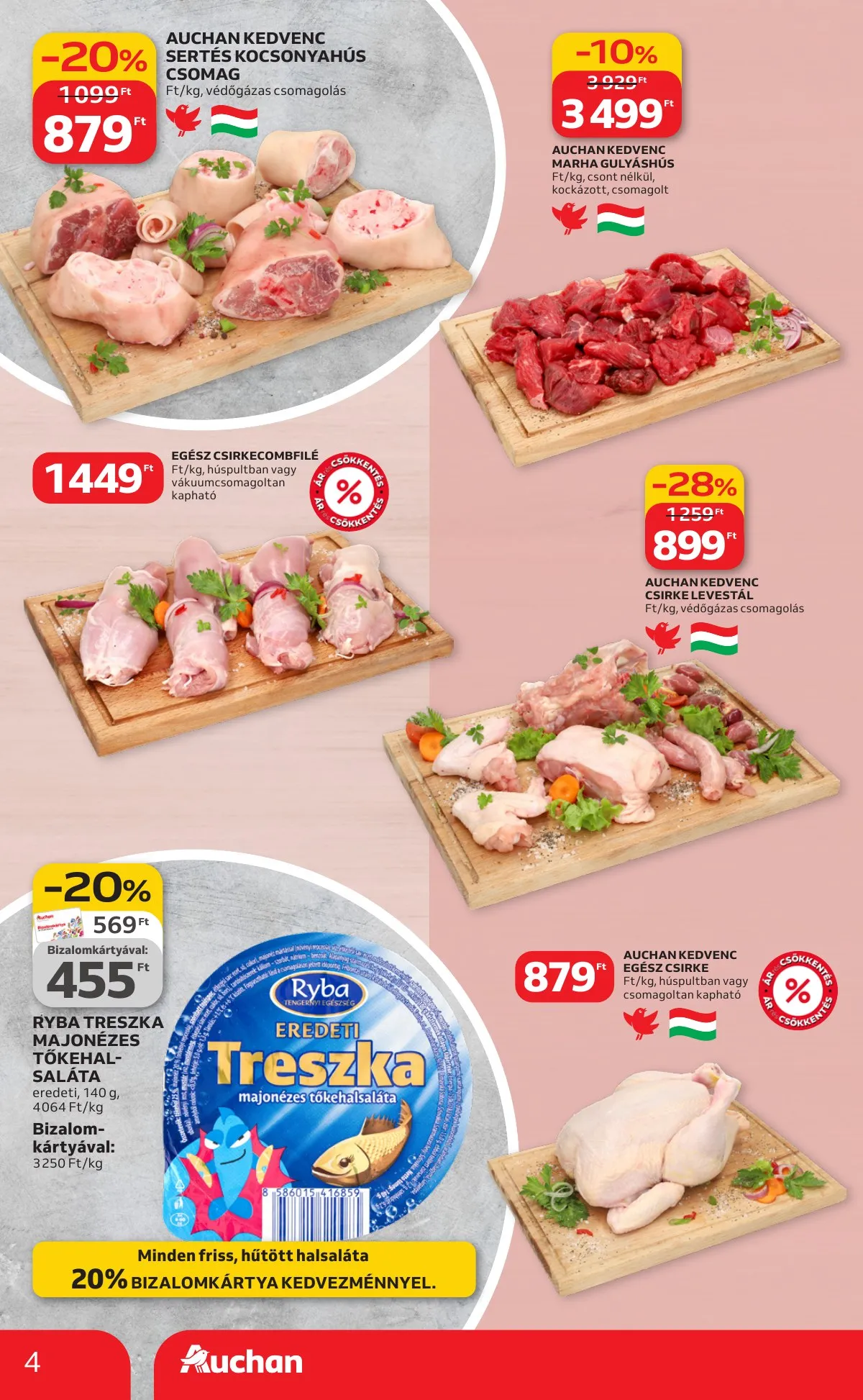 Auchan akciós újság Szupermarket 02.26–03.04 – 4. oldal