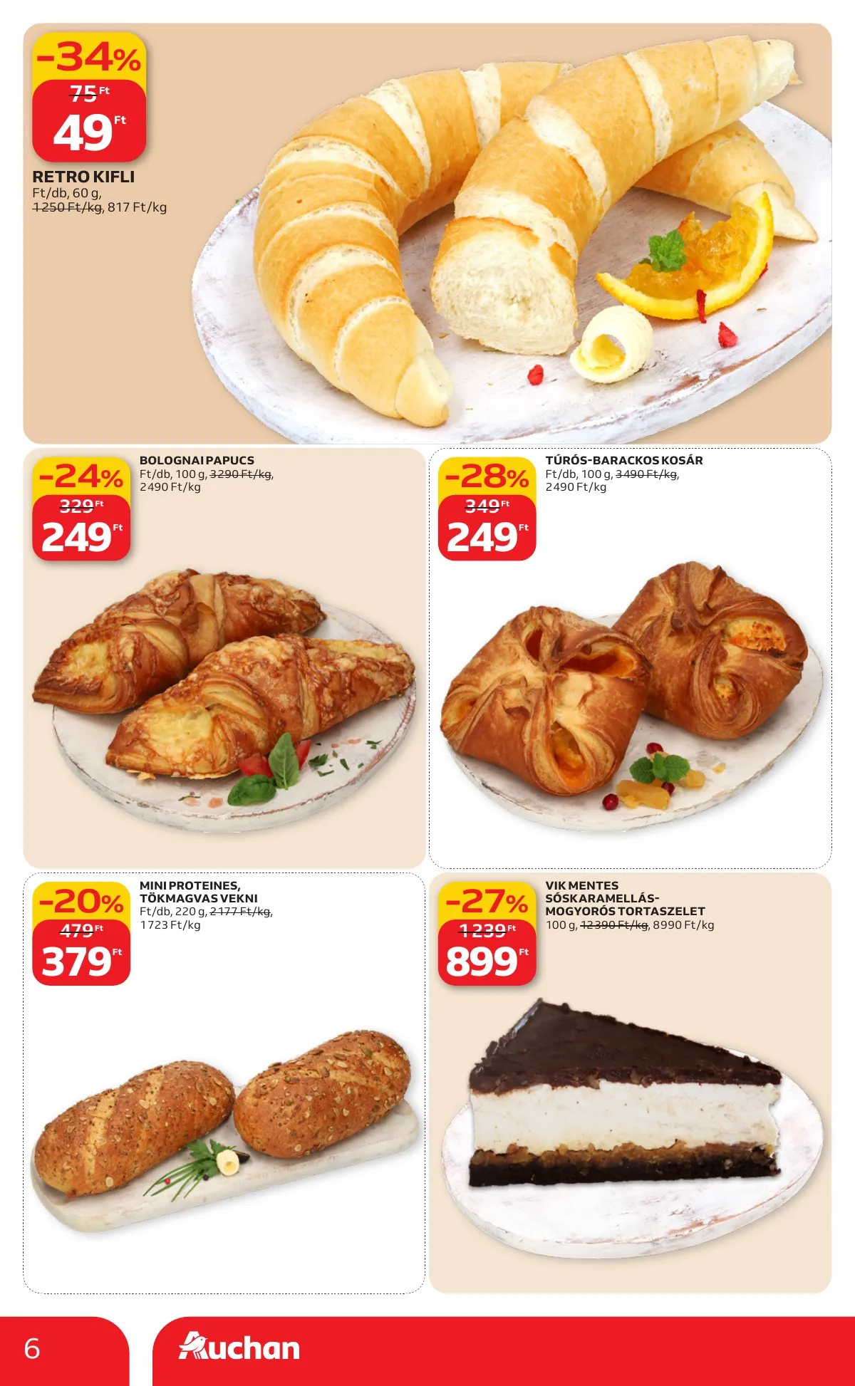 Auchan akciós újság Szupermarket 02.26–03.04 – 6. oldal