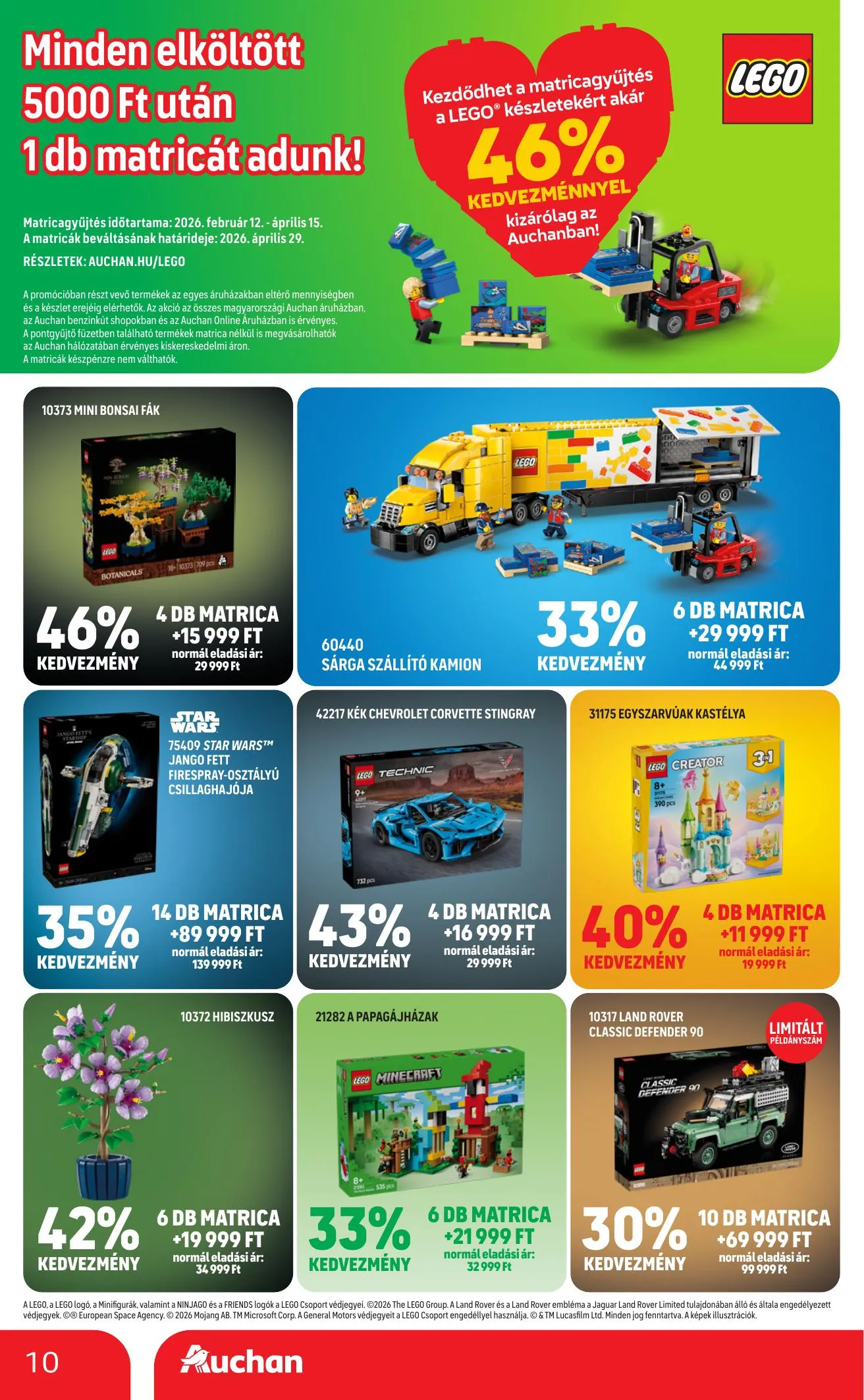 Auchan akciós újság Szupermarket 03.05–03.11 – 10. oldal