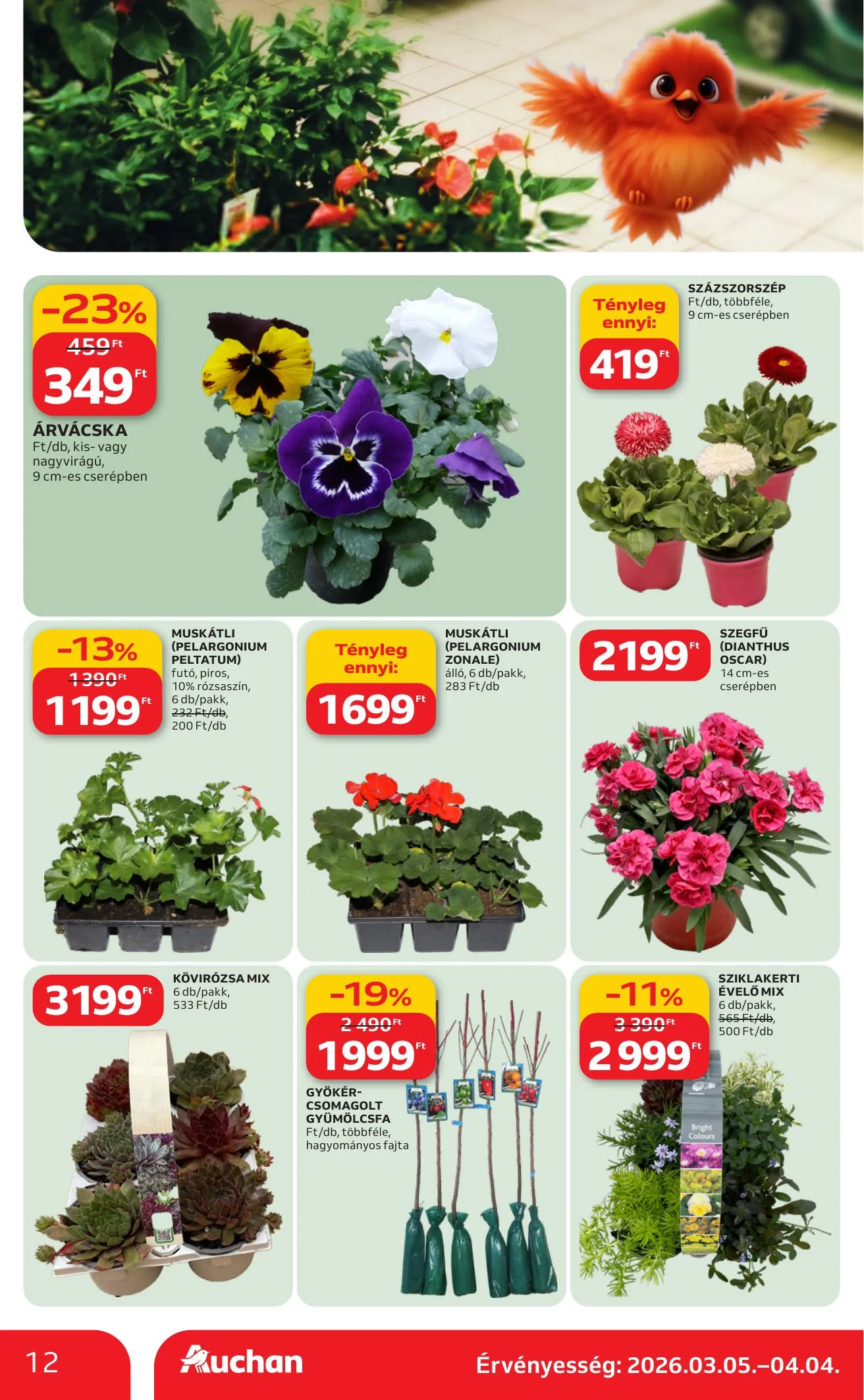 Auchan akciós újság Szupermarket 03.05–03.11 – 12. oldal
