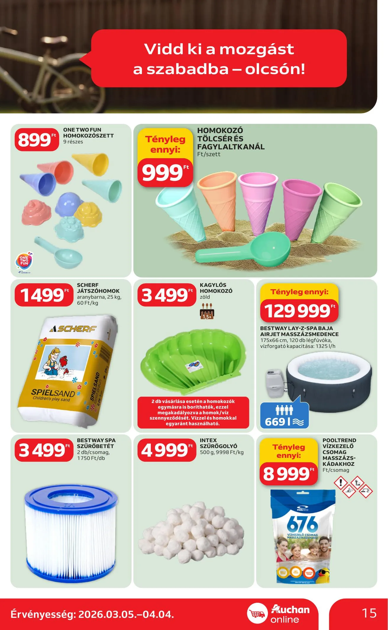 Auchan akciós újság Szupermarket 03.05–03.11 – 15. oldal