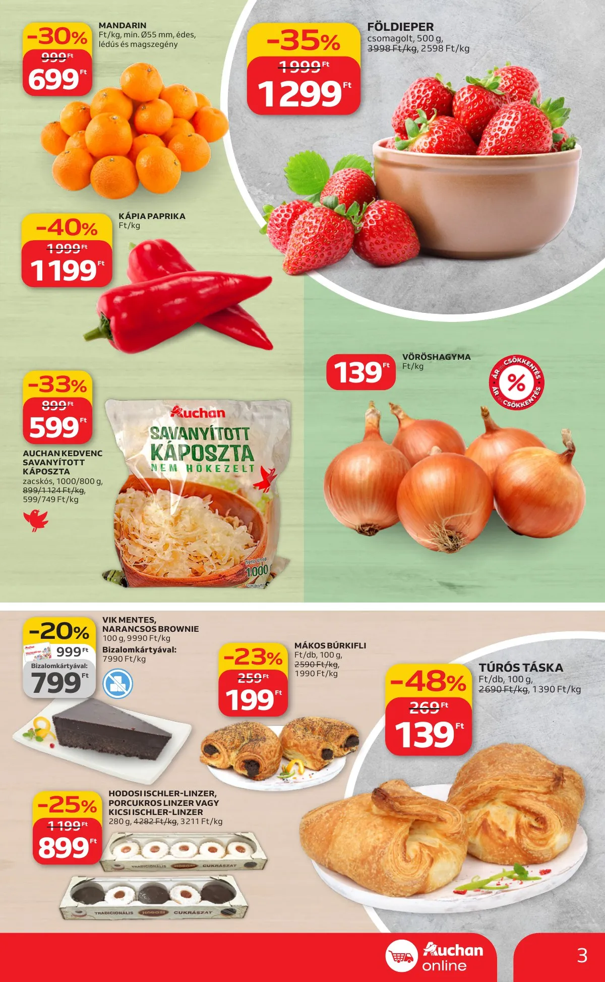 Auchan akciós újság Szupermarket 03.05–03.11 – 3. oldal
