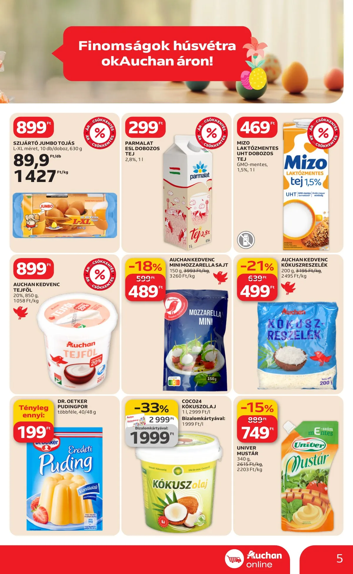 Auchan akciós újság Szupermarket 03.05–03.11 – 5. oldal