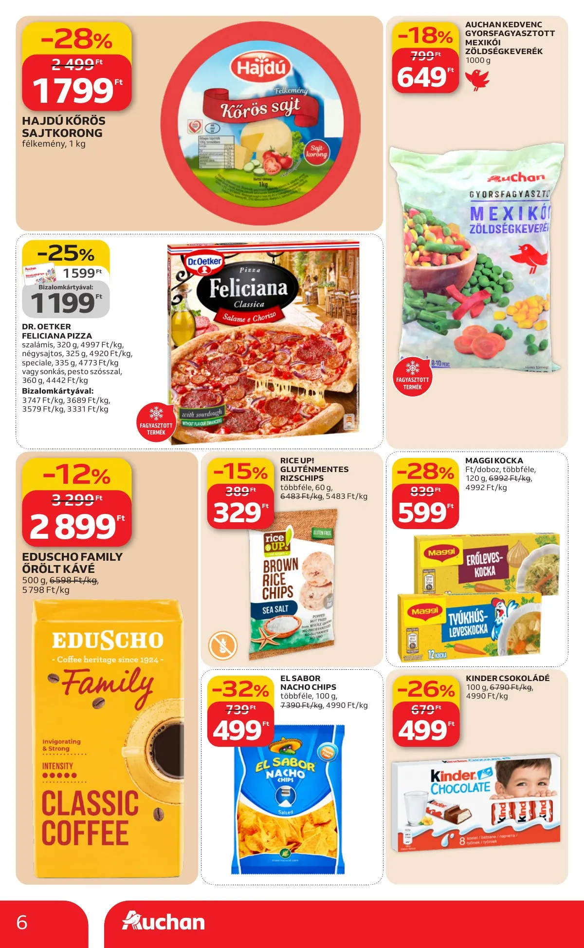 Auchan akciós újság Szupermarket 03.05–03.11 – 6. oldal