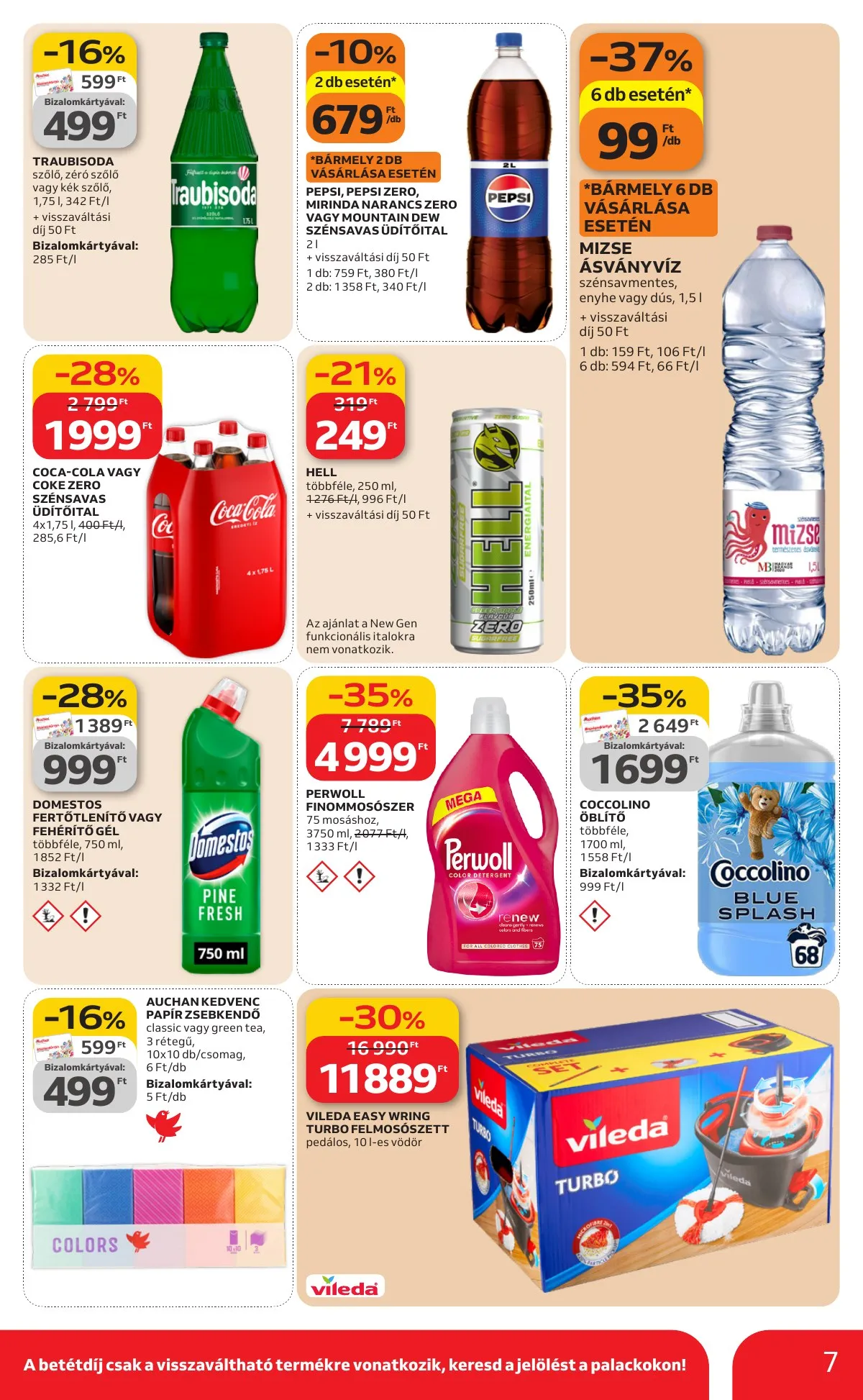 Auchan akciós újság Szupermarket 03.05–03.11 – 7. oldal