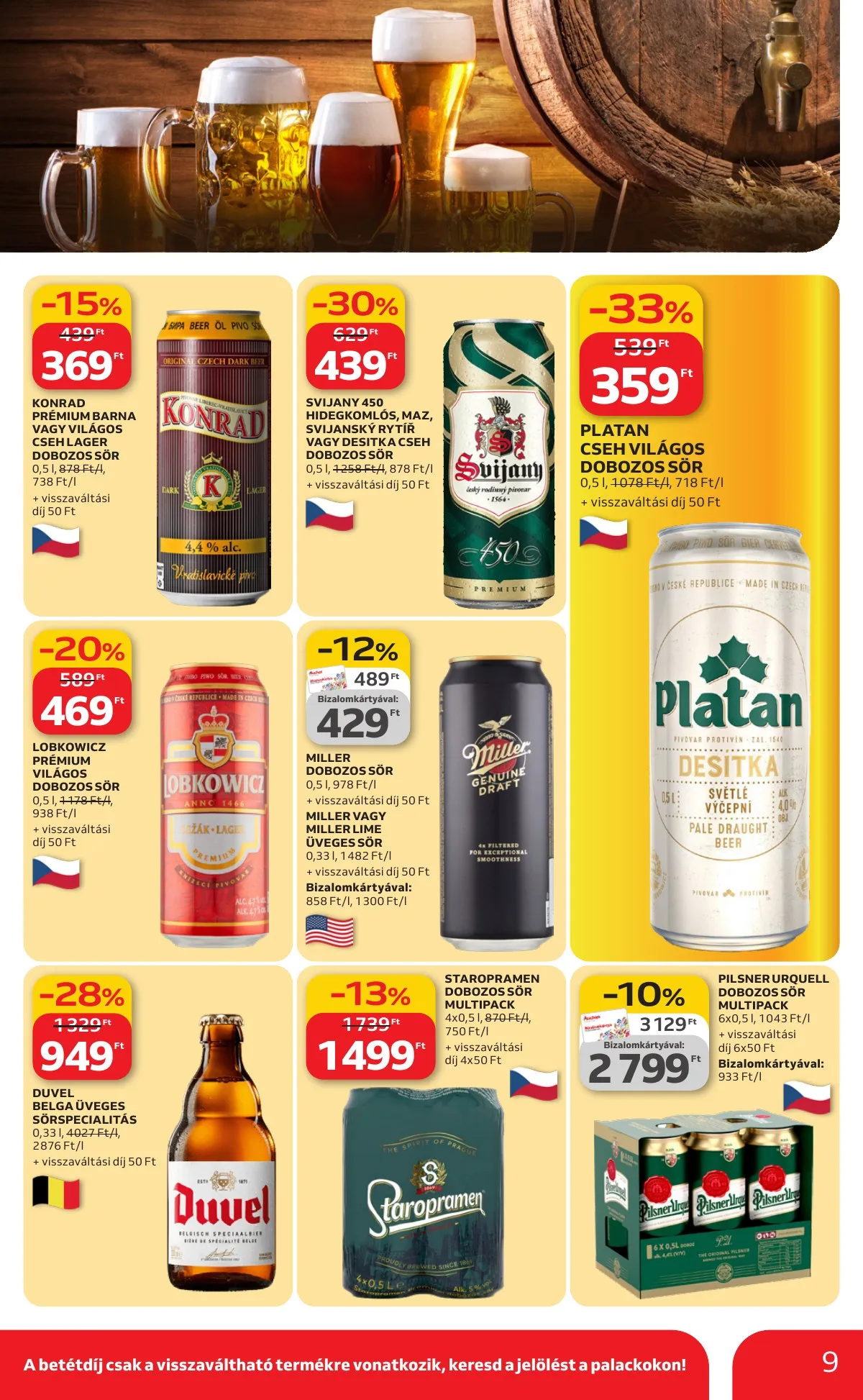Auchan akciós újság Szupermarket 03.05–03.11 – 9. oldal