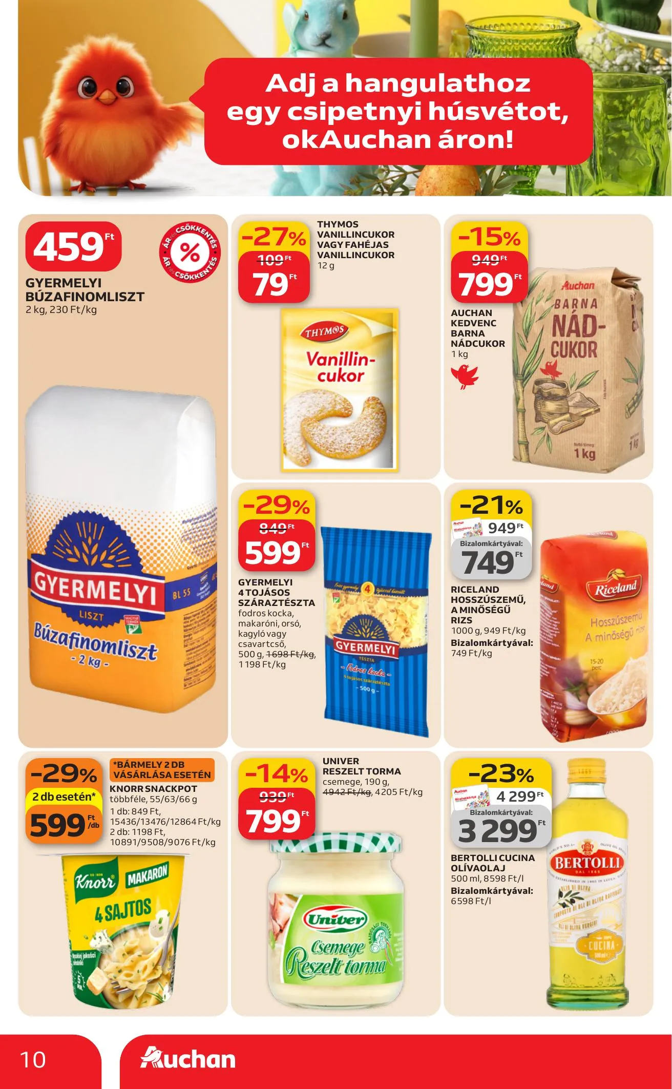 Auchan akciós újság Szupermarket 03.12–03.18 – 10. oldal
