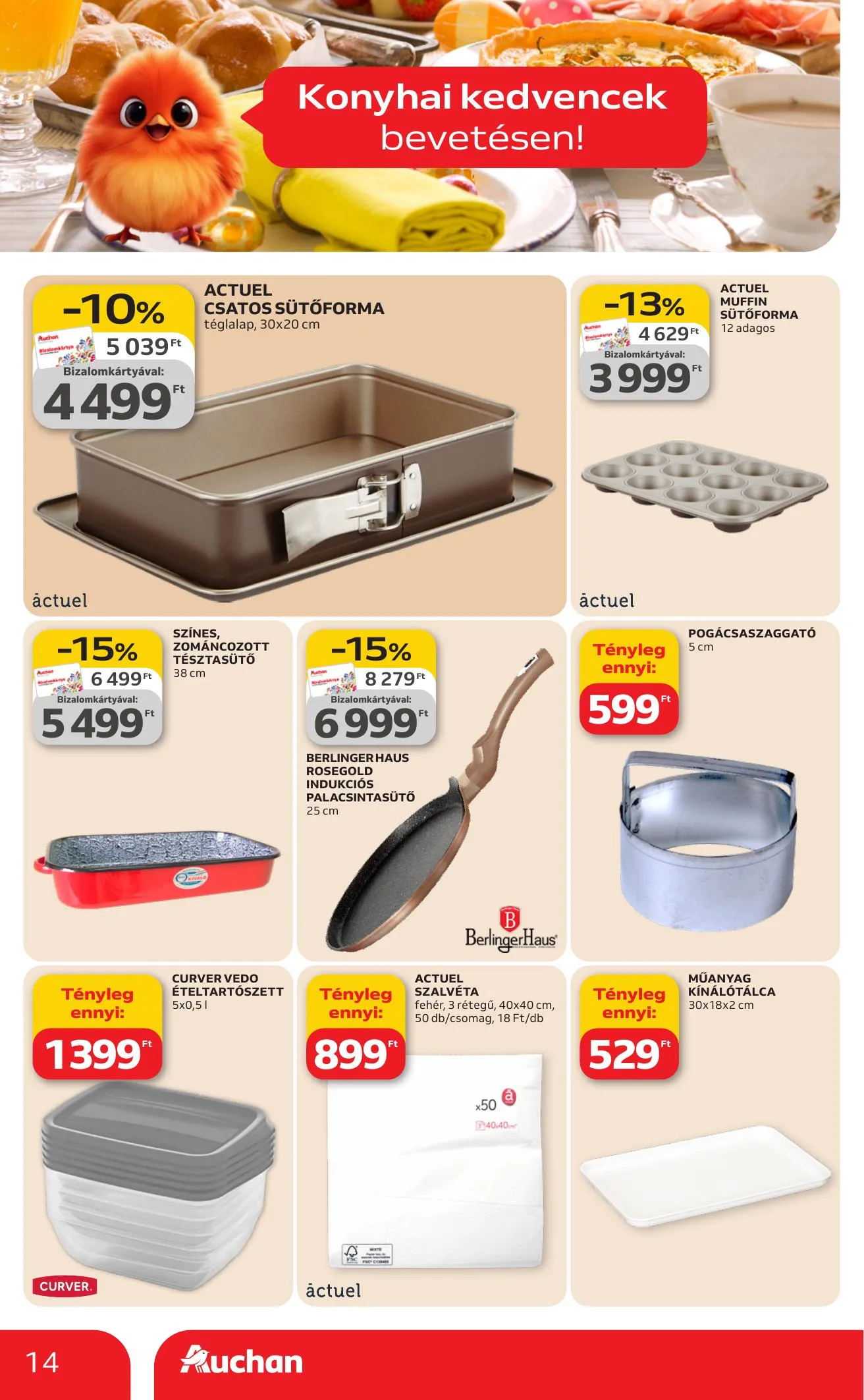 Auchan akciós újság Szupermarket 03.12–03.18 – 14. oldal