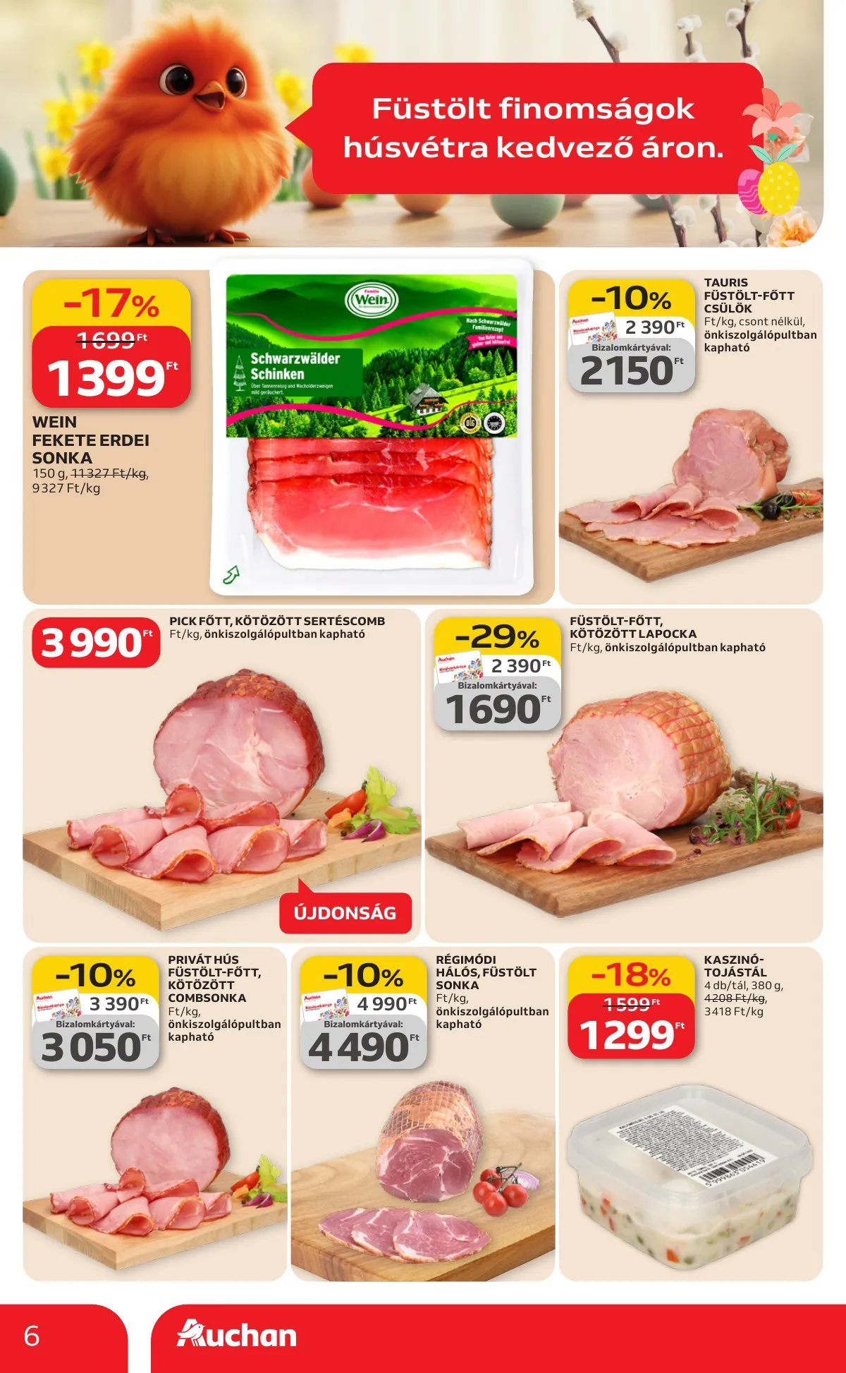 Auchan akciós újság Szupermarket 03.12–03.18 – 6. oldal