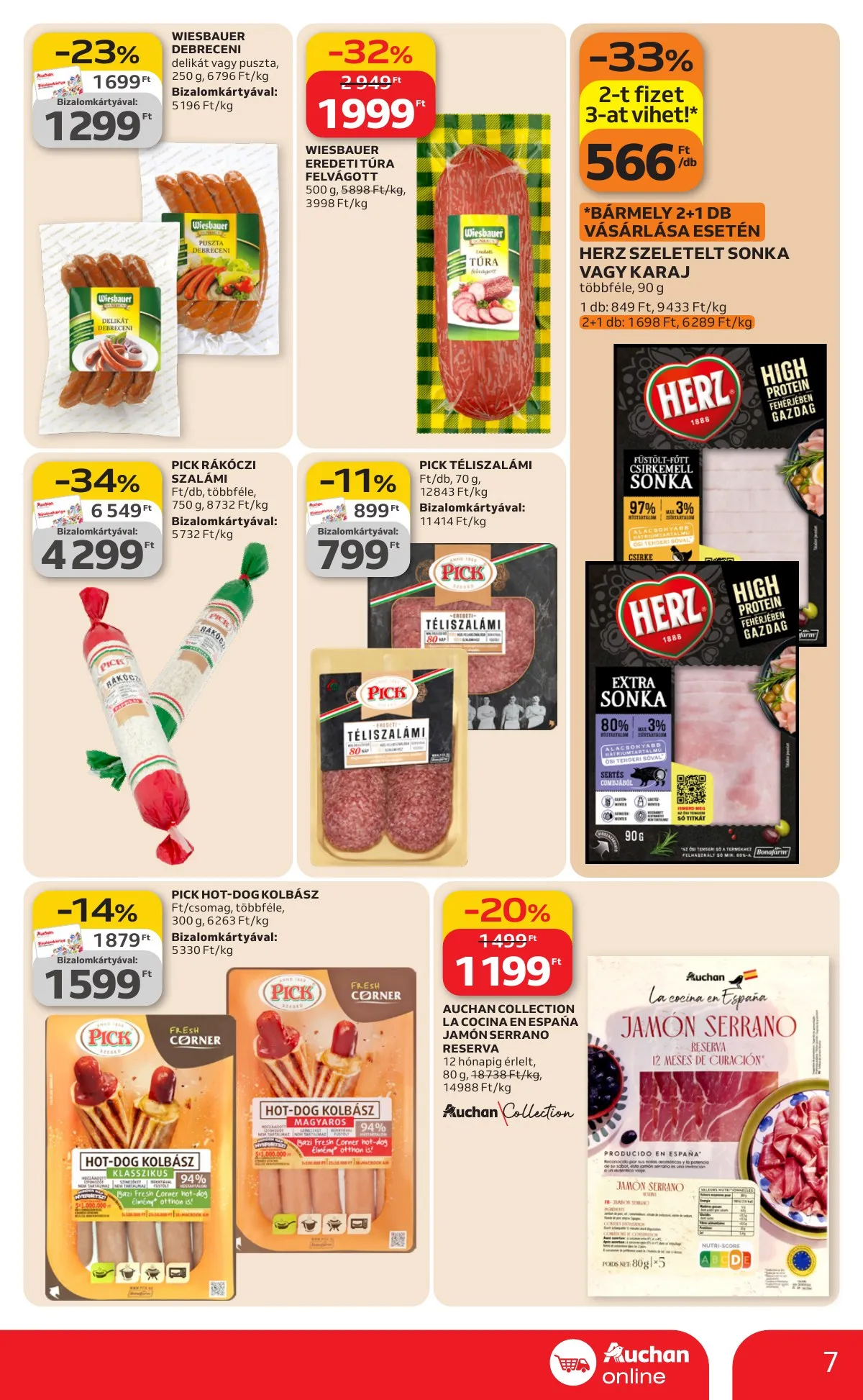Auchan akciós újság Szupermarket 03.12–03.18 – 7. oldal