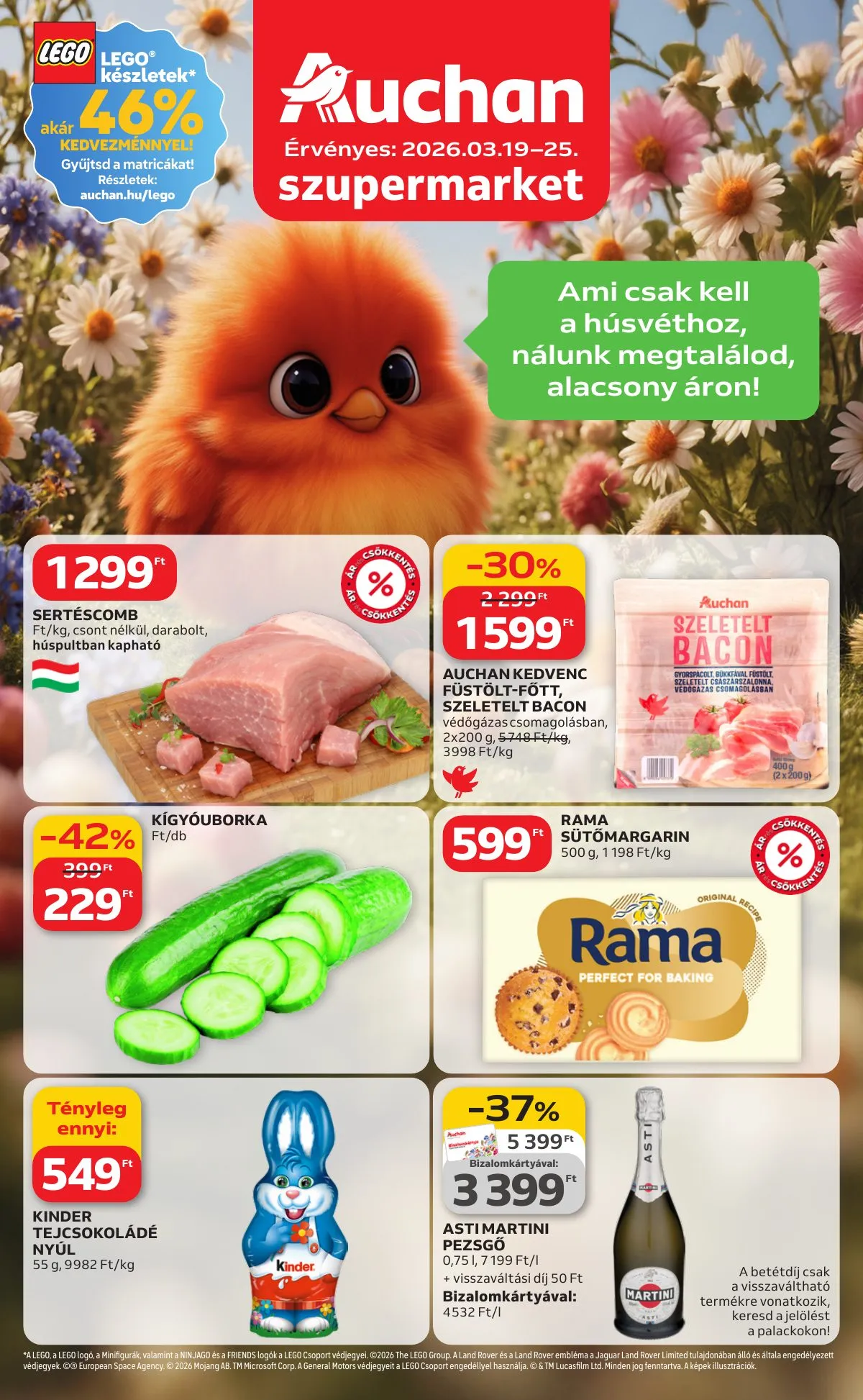 Auchan akciós újság Szupermarket 03.19–03.25