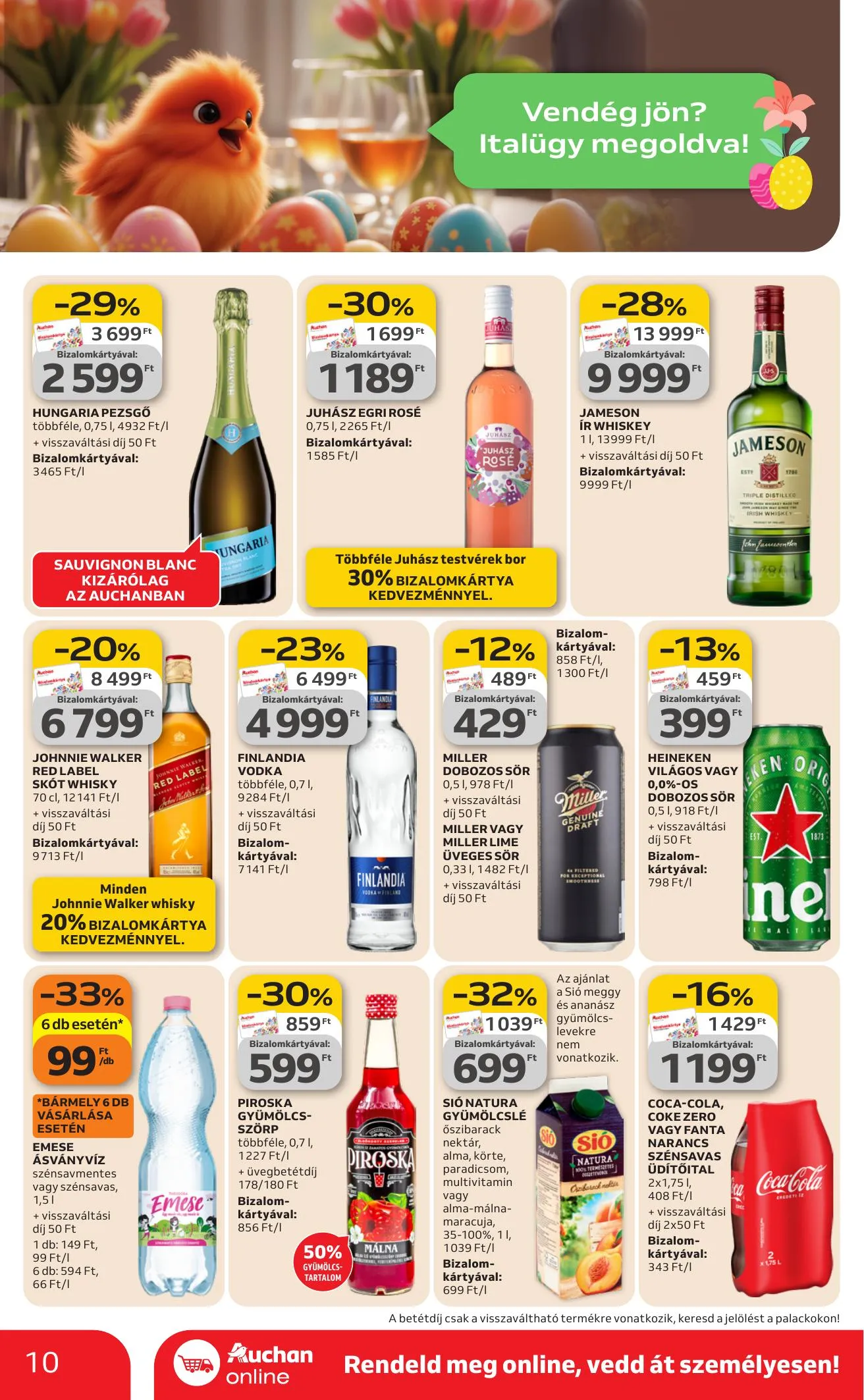 Auchan akciós újság Szupermarket 03.19–03.25 – 10. oldal