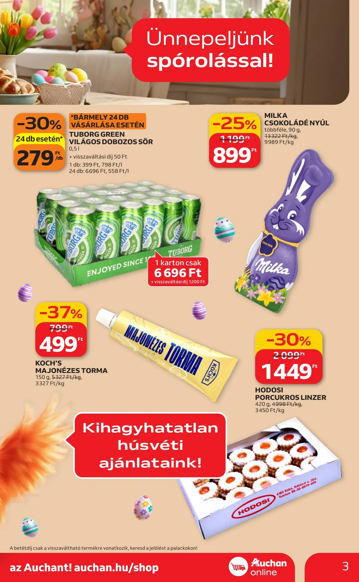 Auchan akciós újság Szupermarket 03.19–03.25 – 3. oldal