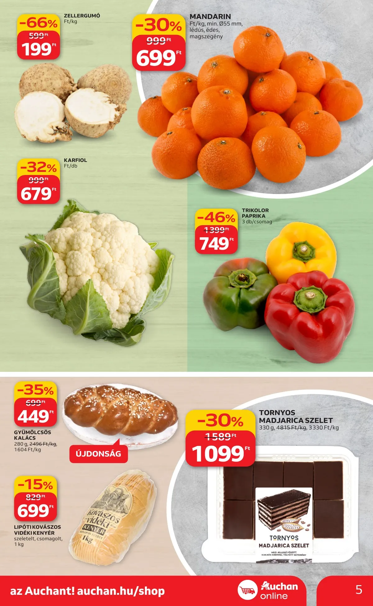 Auchan akciós újság Szupermarket 03.19–03.25 – 5. oldal