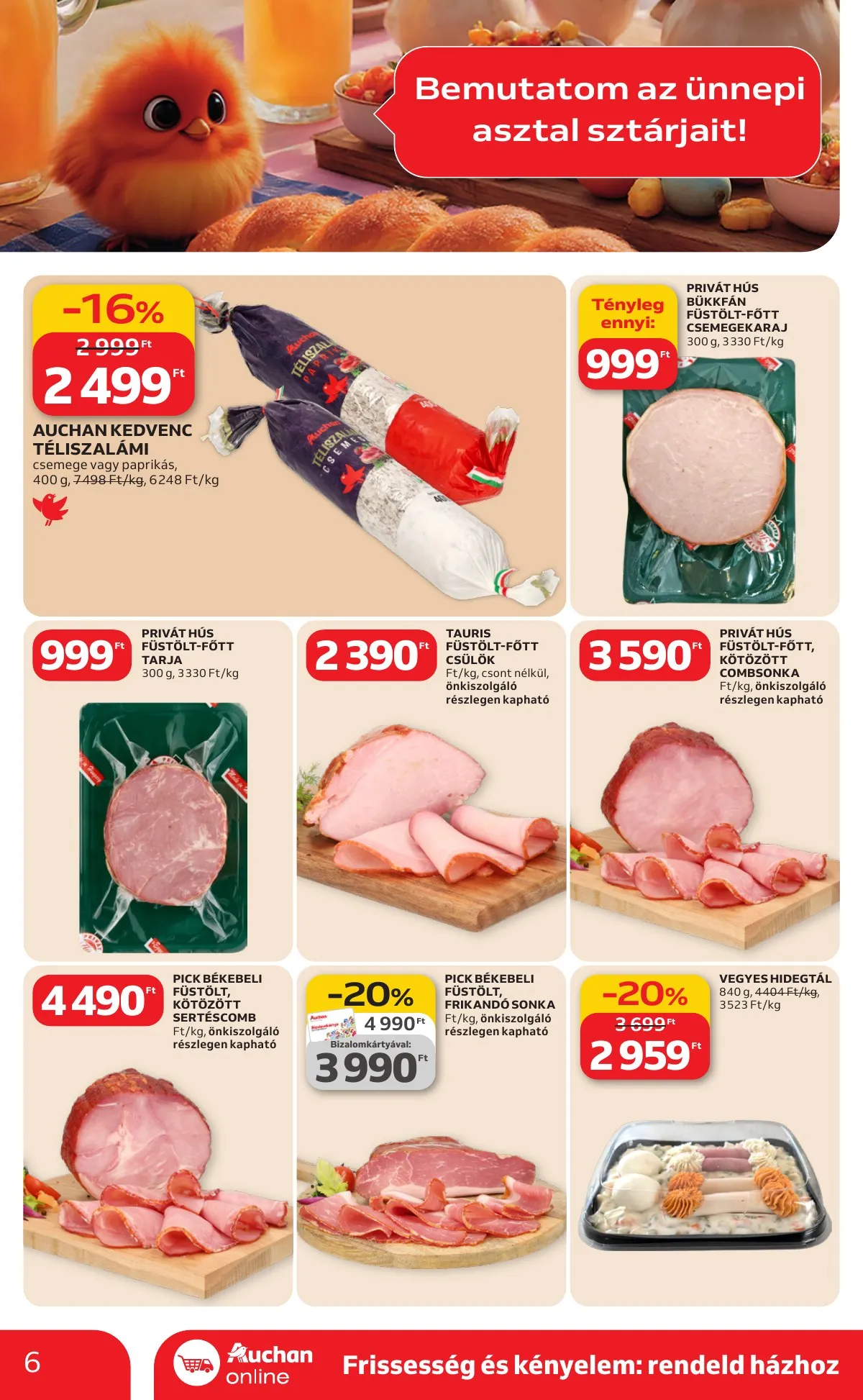 Auchan akciós újság Szupermarket 03.19–03.25 – 6. oldal