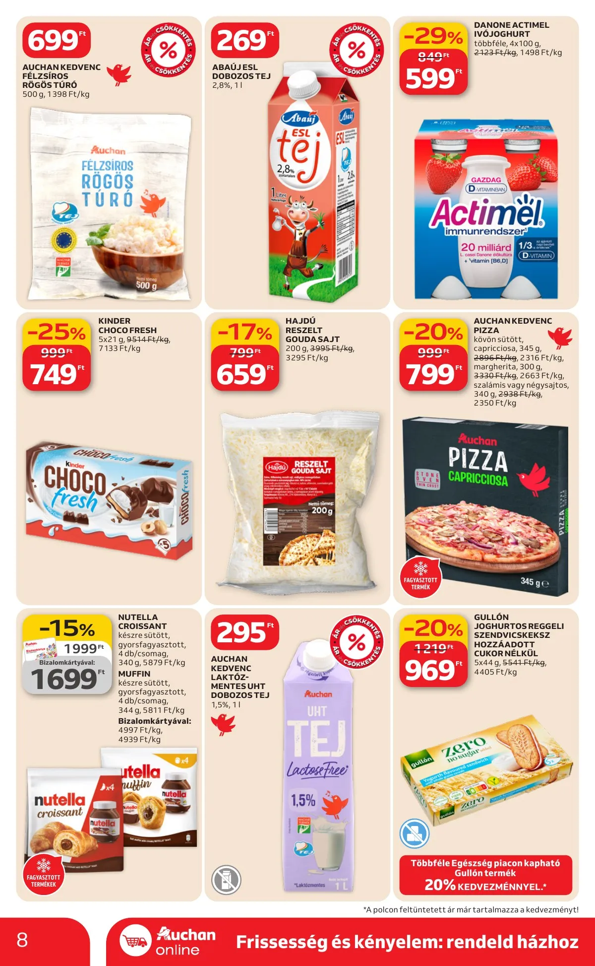 Auchan akciós újság Szupermarket 03.19–03.25 – 8. oldal