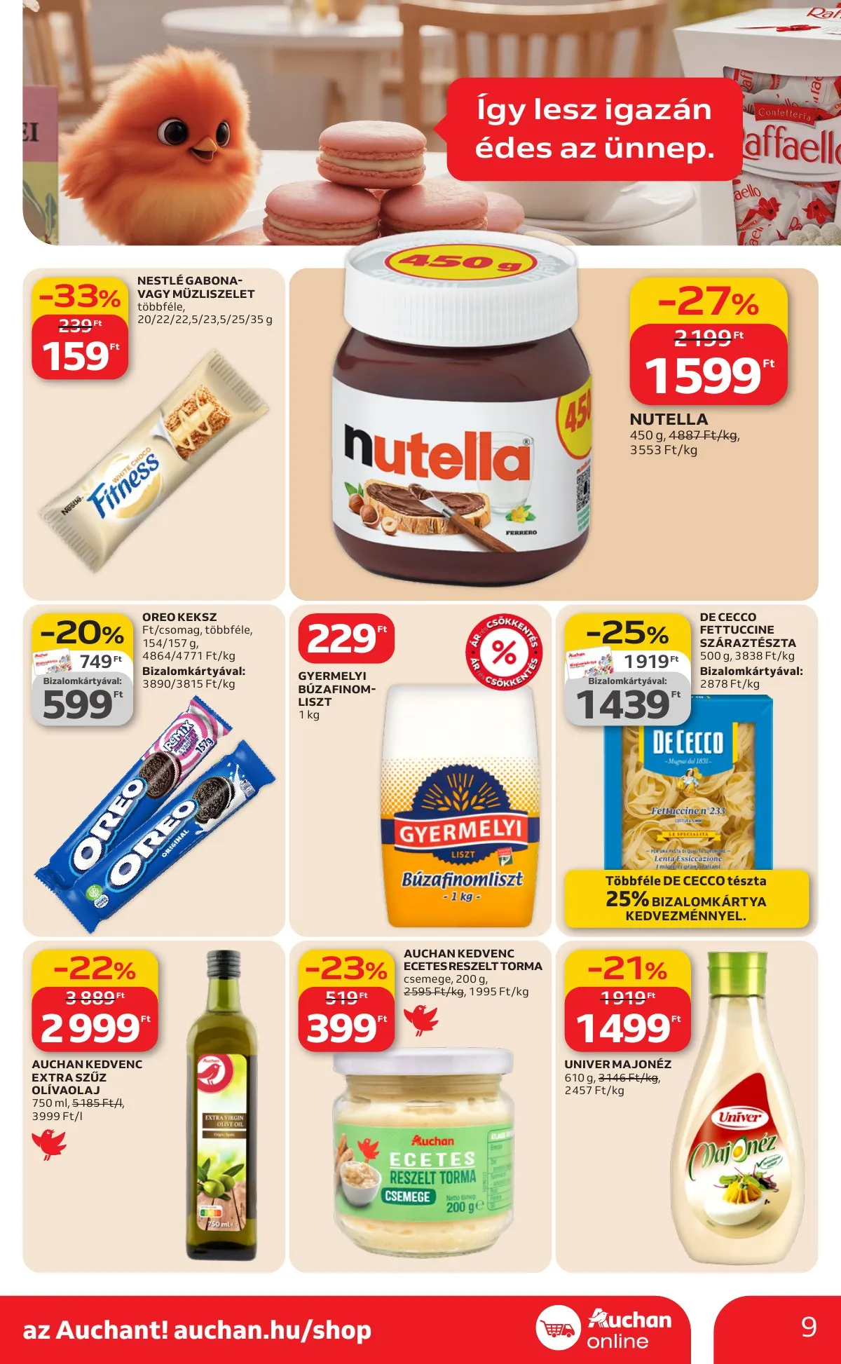 Auchan akciós újság Szupermarket 03.19–03.25 – 9. oldal