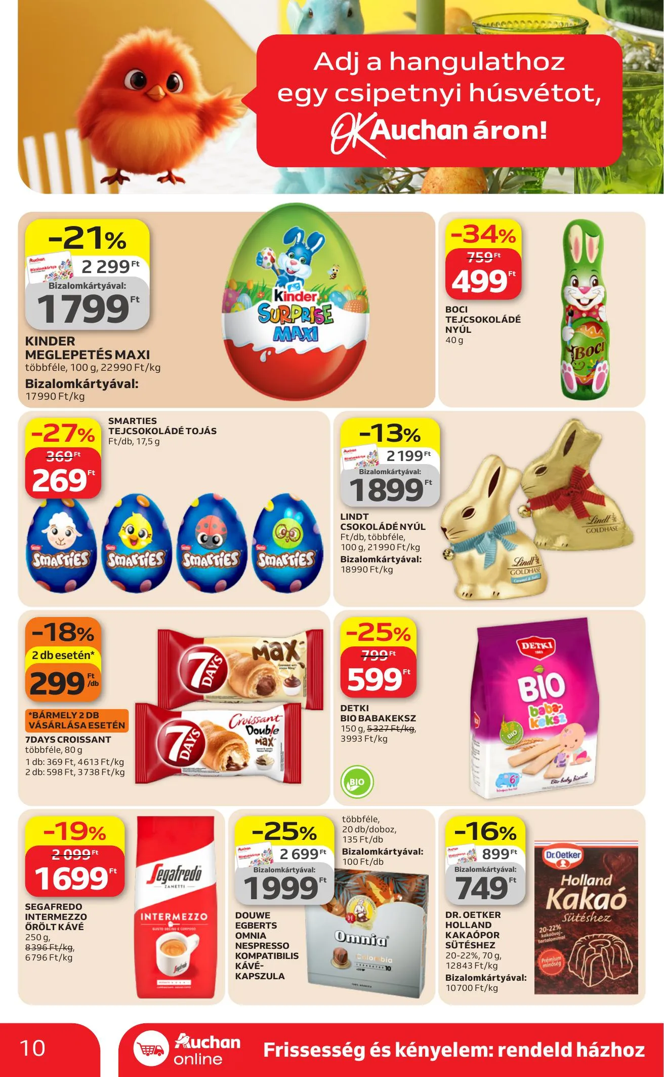 Auchan akciós újság Szupermarket 03.26–04.08 – 10. oldal