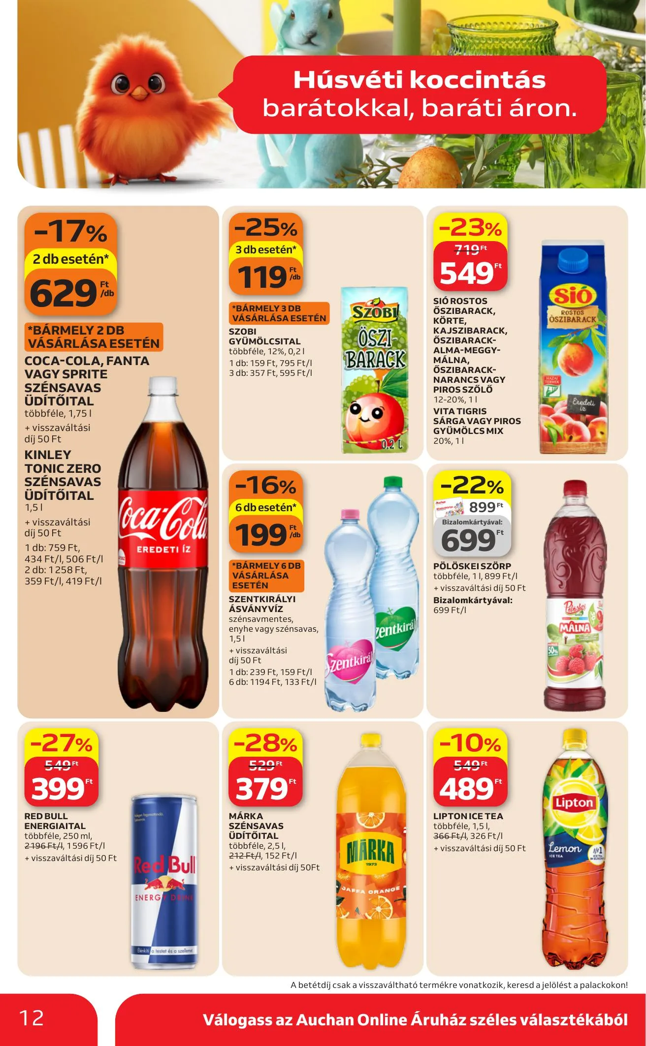Auchan akciós újság Szupermarket 03.26–04.08 – 12. oldal