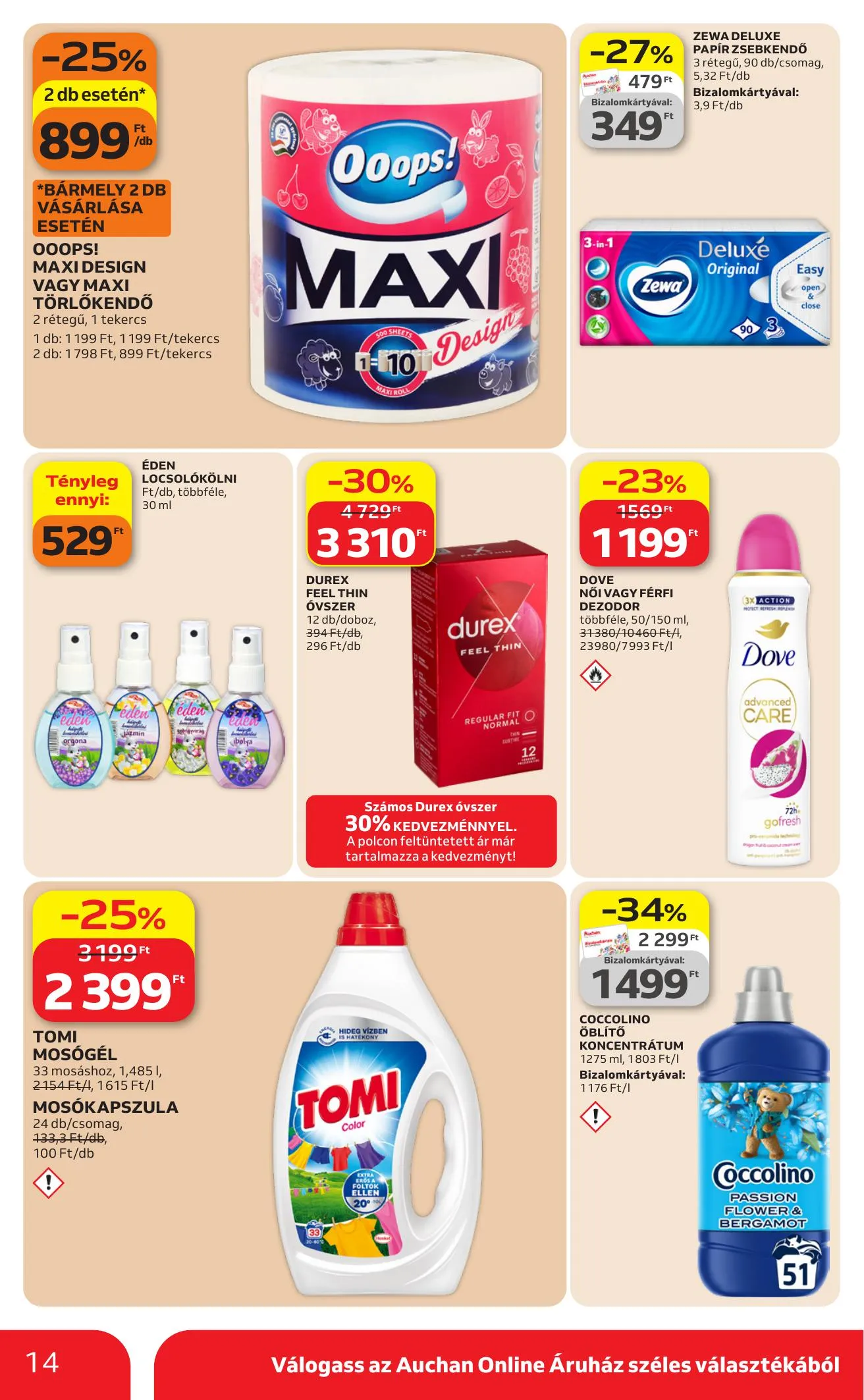 Auchan akciós újság Szupermarket 03.26–04.08 – 14. oldal