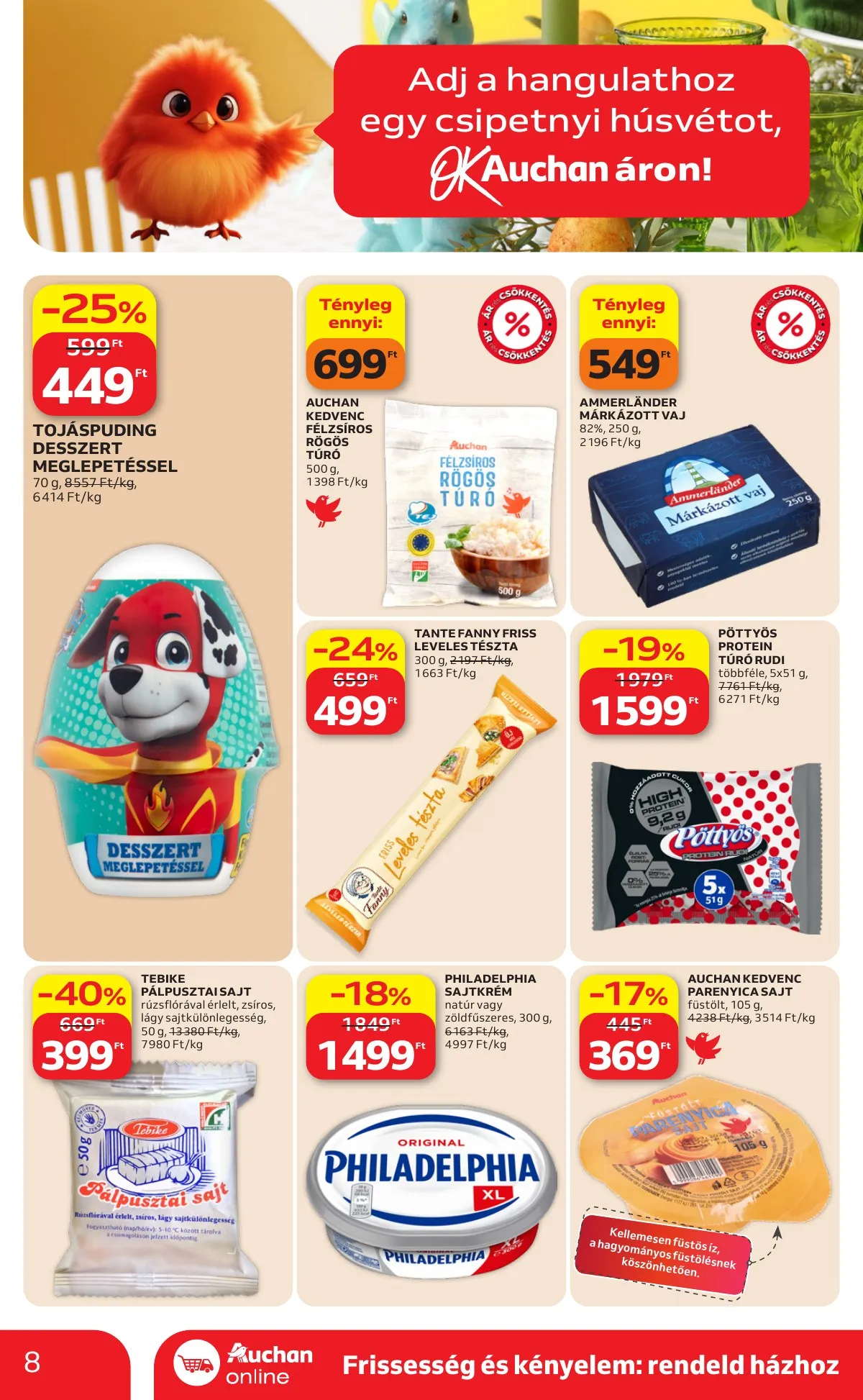 Auchan akciós újság Szupermarket 03.26–04.08 – 8. oldal