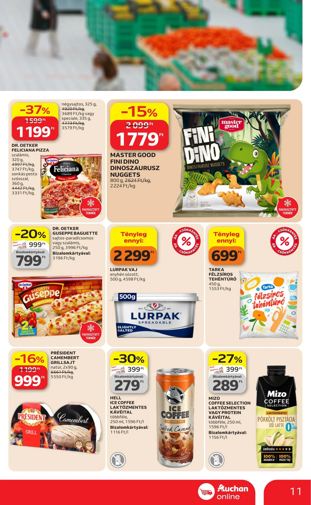 Auchan akciós újság Szupermarket 04.09–04.15 – 11. oldal