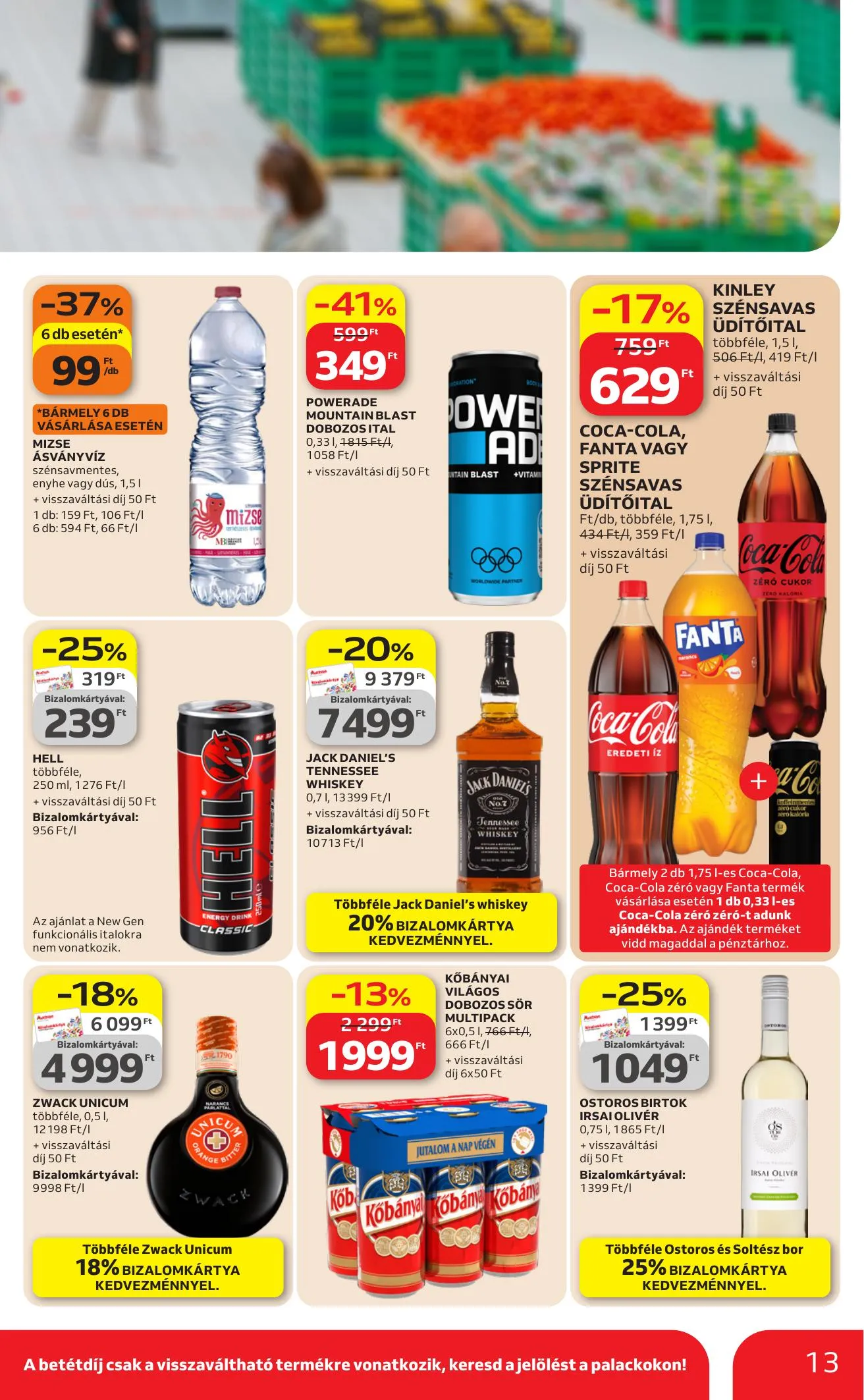 Auchan akciós újság Szupermarket 04.09–04.15 – 13. oldal